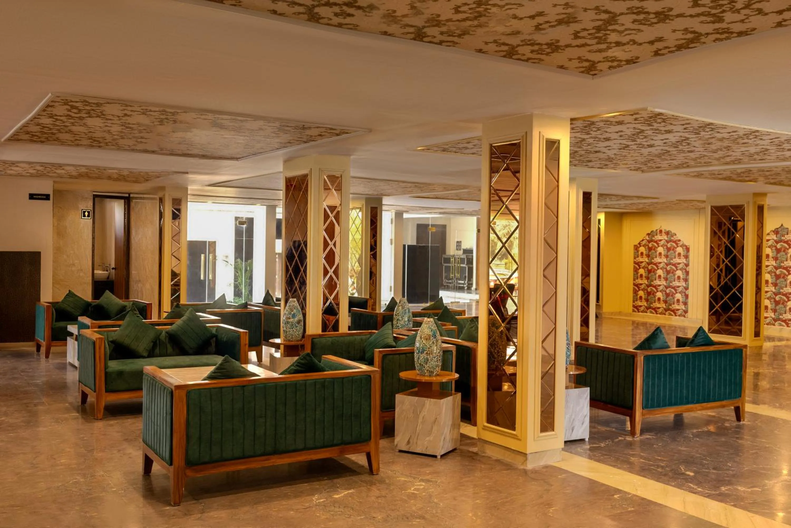 Living room in Haut Monde Rajputana Palace