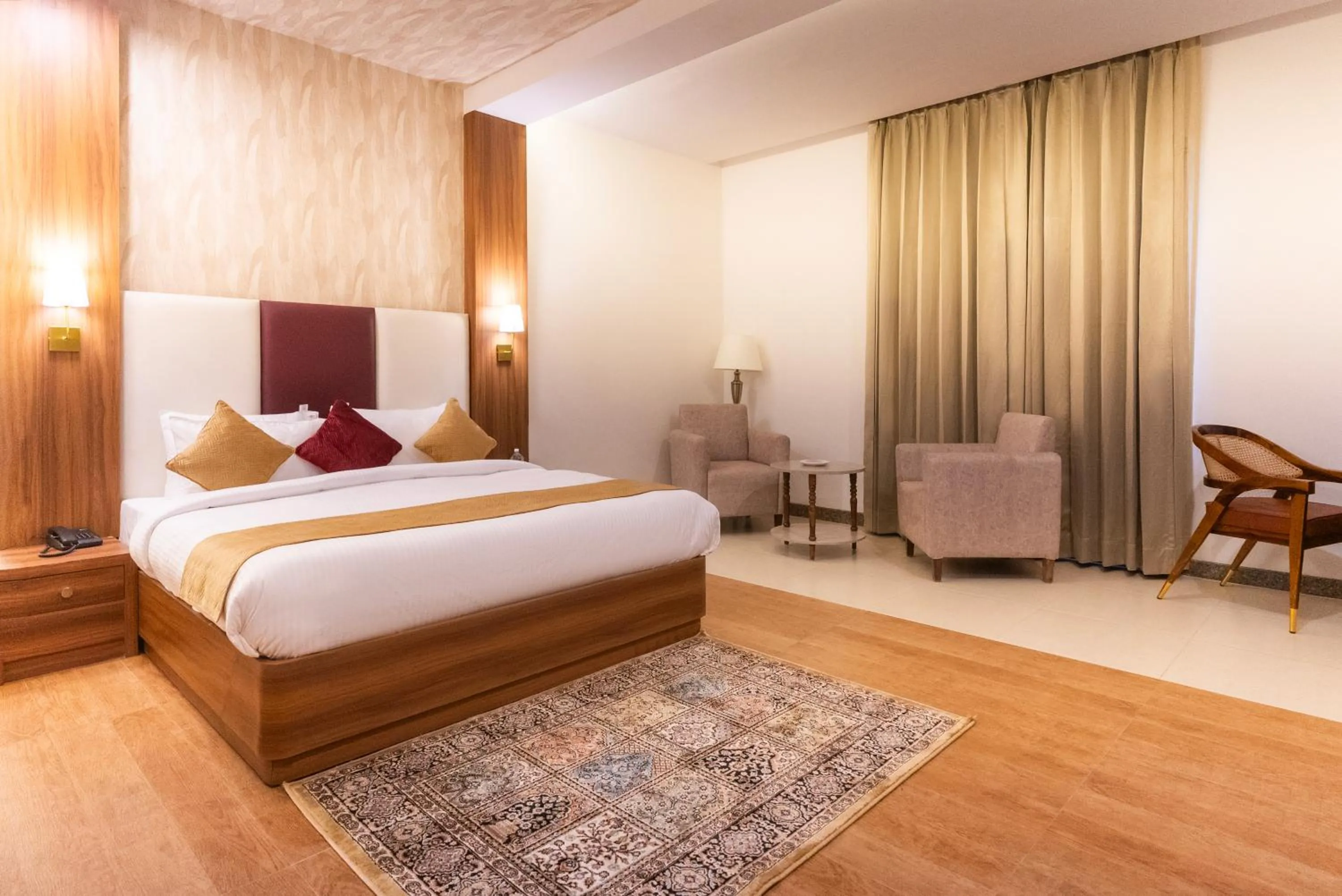 Photo of the whole room, Bed in Haut Monde Rajputana Palace