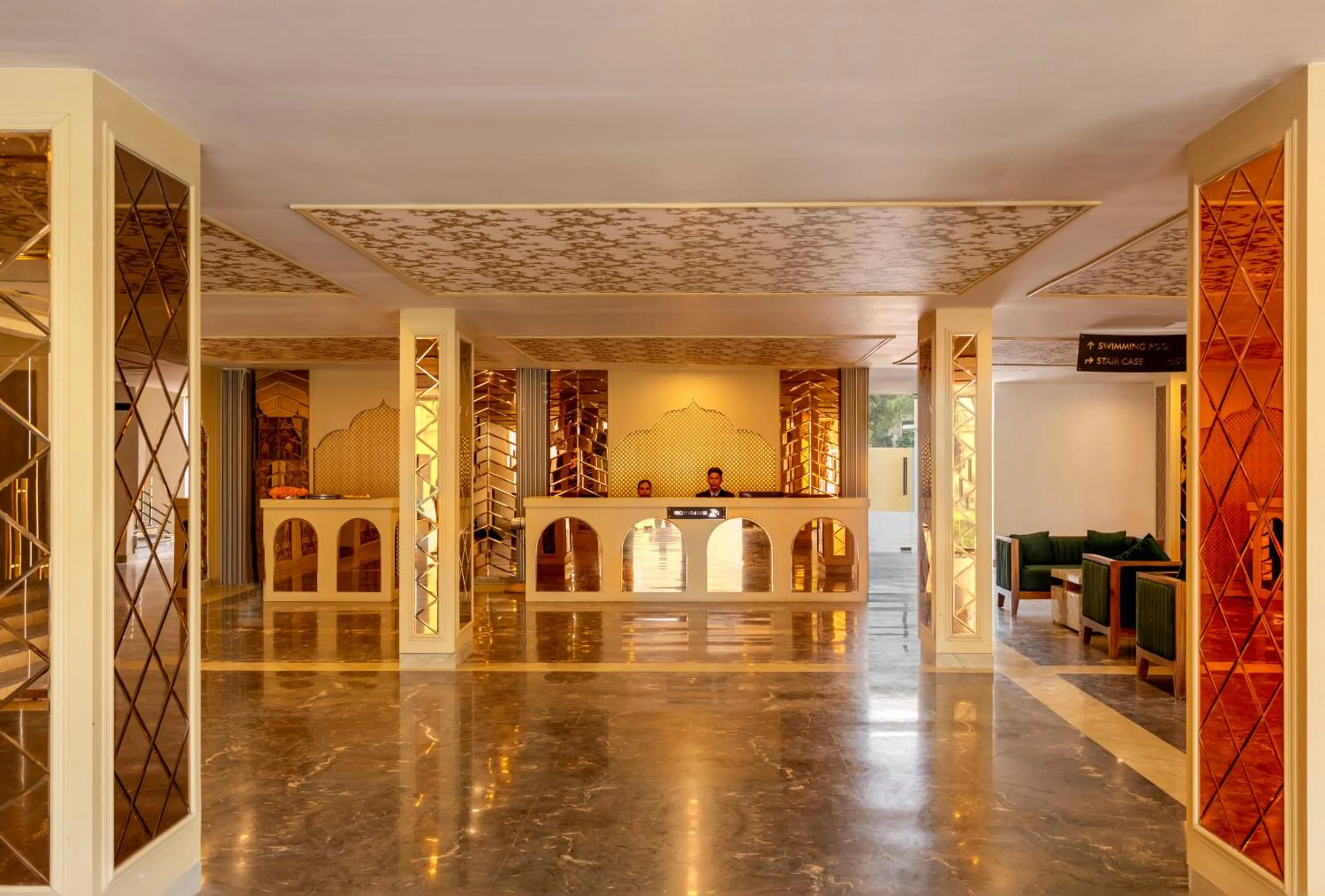 Lobby or reception in Haut Monde Rajputana Palace