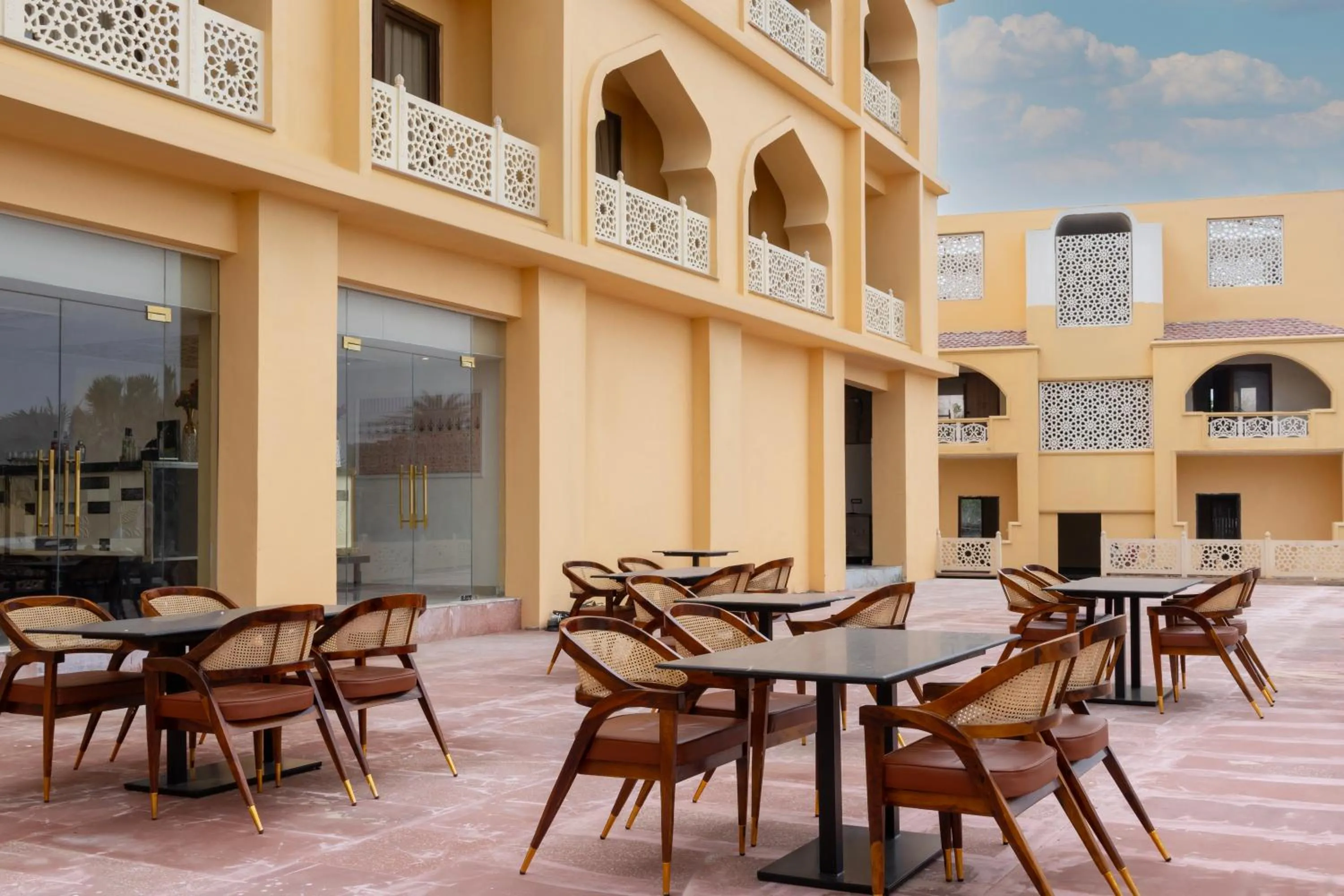 Patio in Haut Monde Rajputana Palace