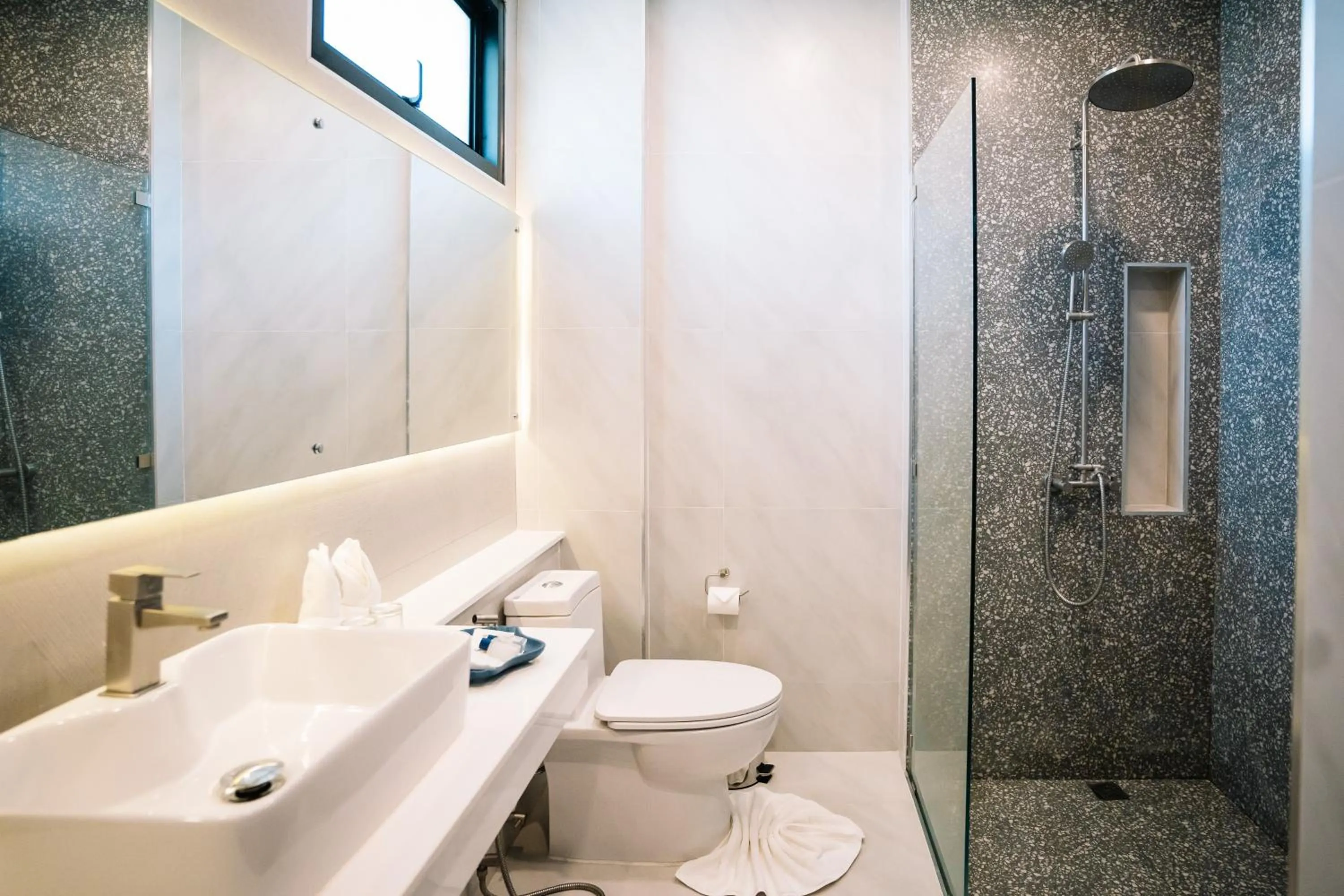 Shower in Seava Beach