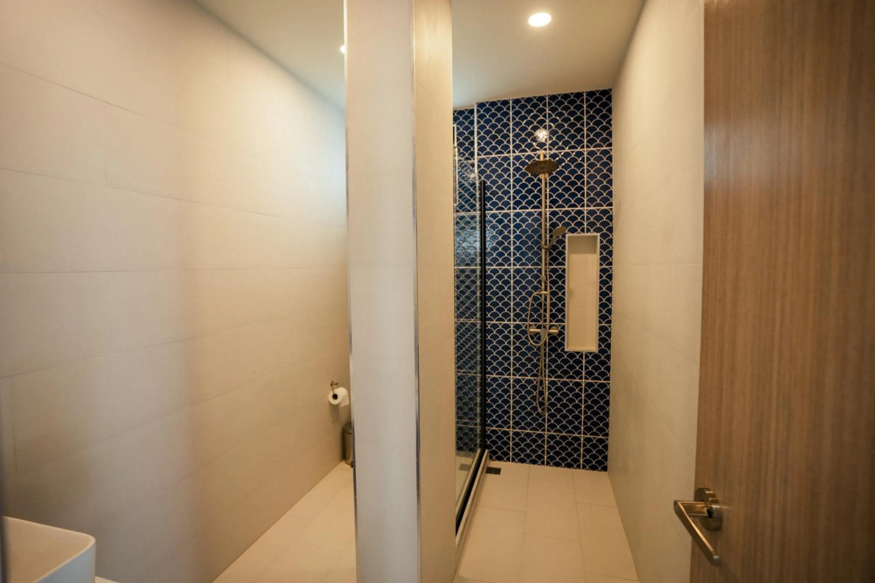 Shower in Seava Beach