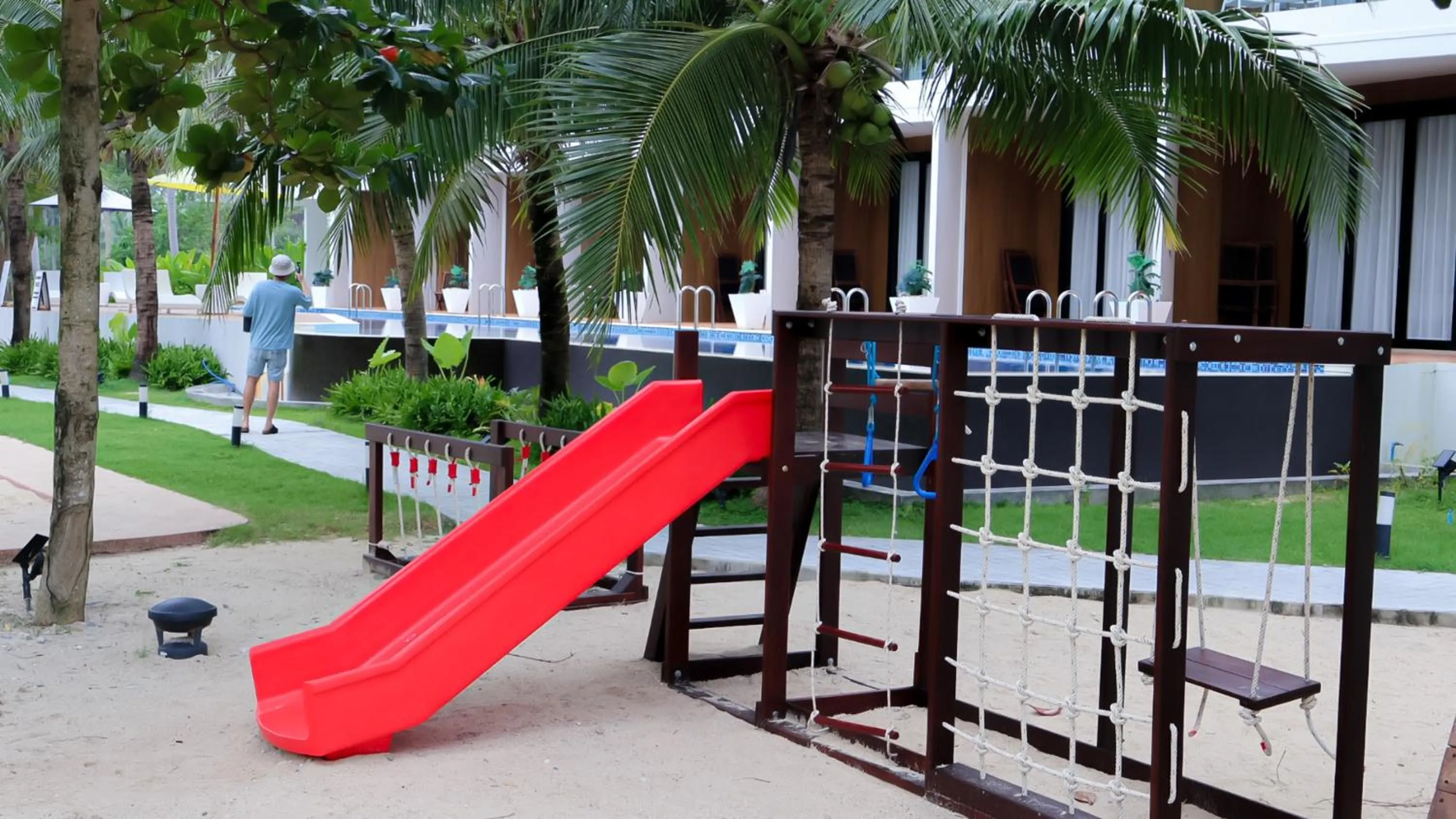 Children play ground in Seava Beach