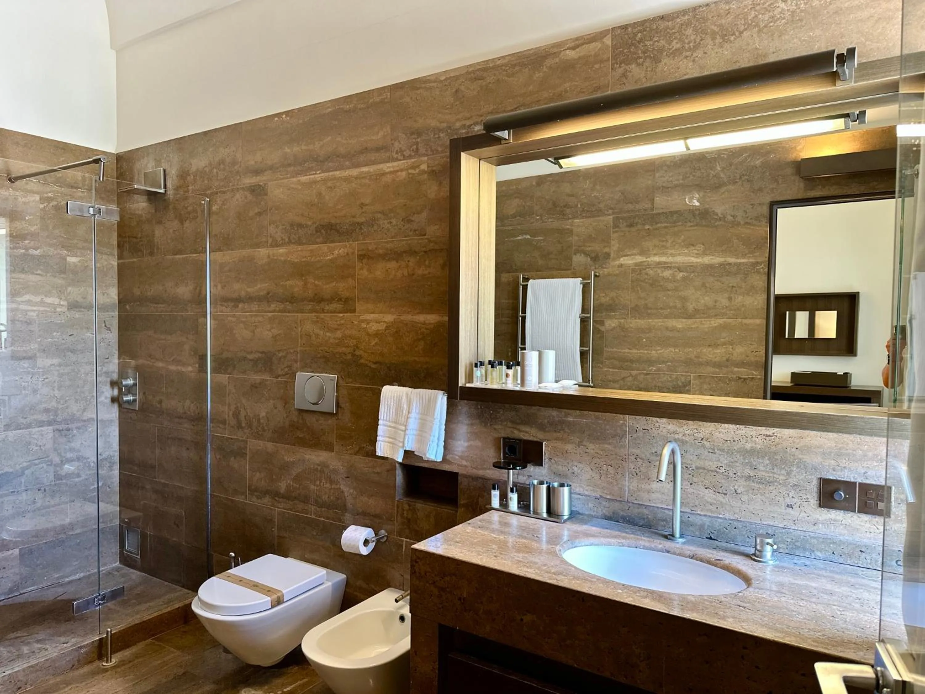 Bathroom in Relais Histò San Pietro Sul Mar Piccolo
