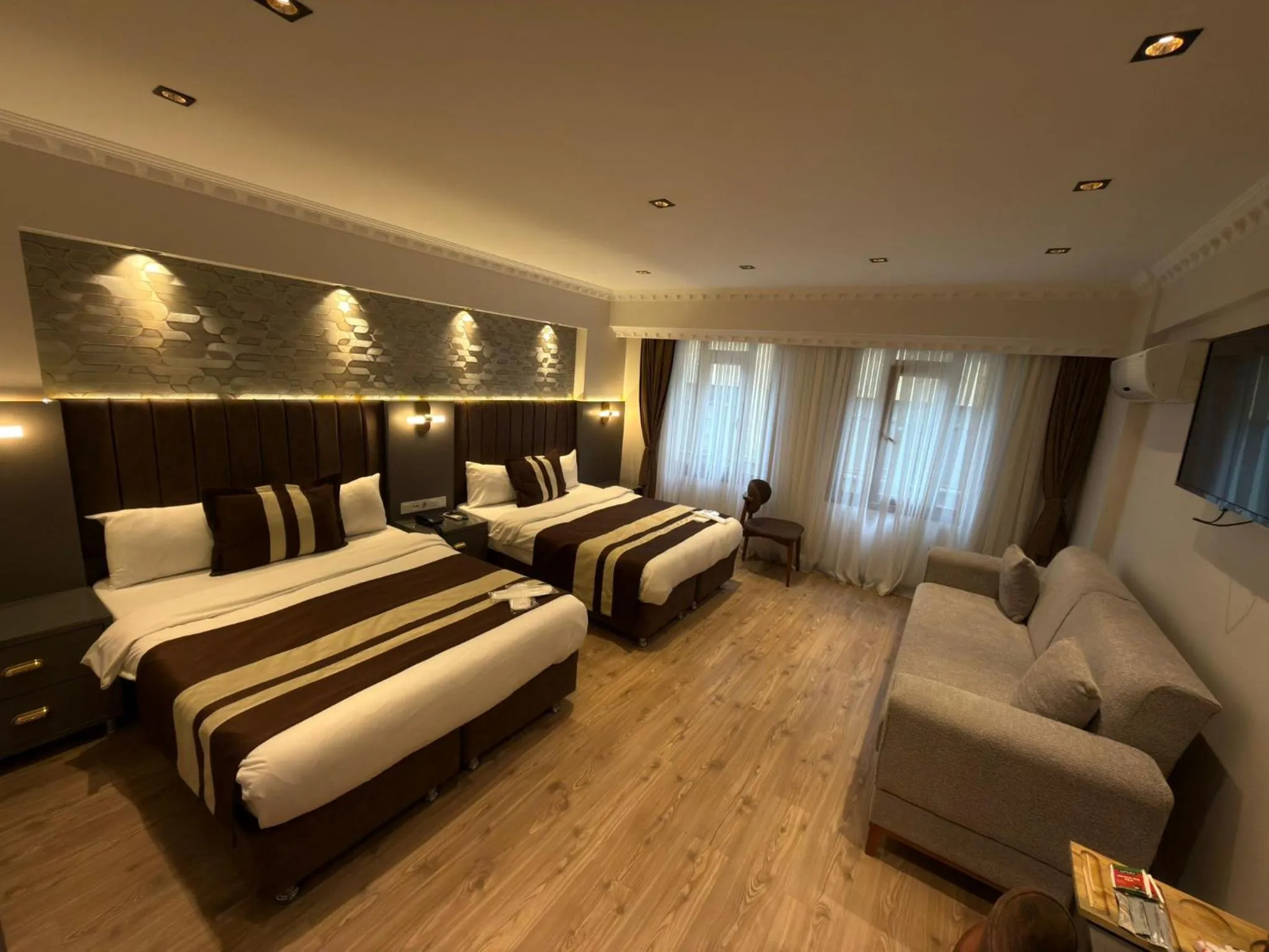 Bed in Blue Istanbul Hotel Taksim