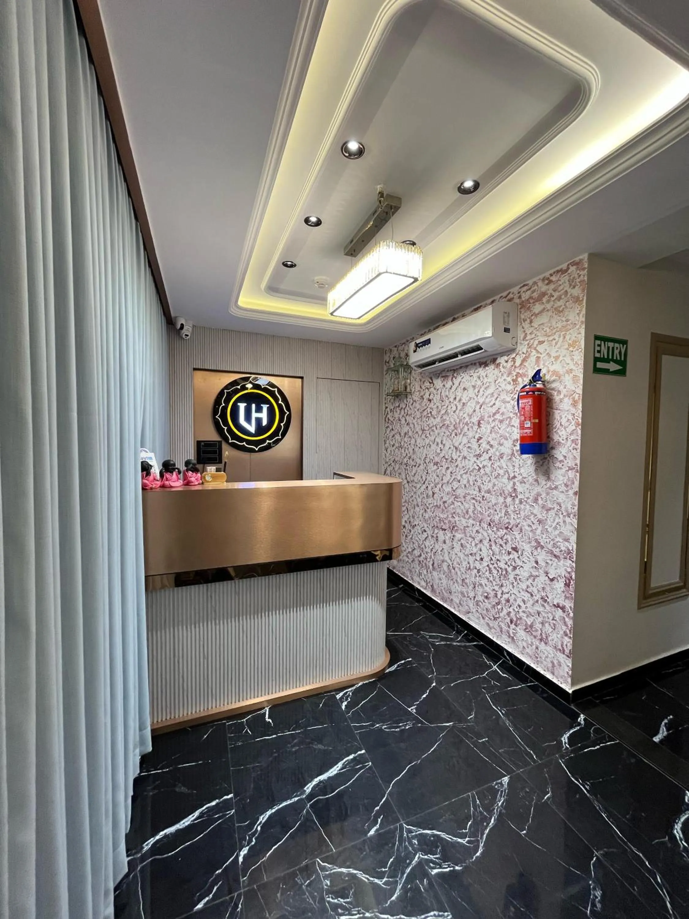 Property logo or sign in Hotel Luxurious Inn