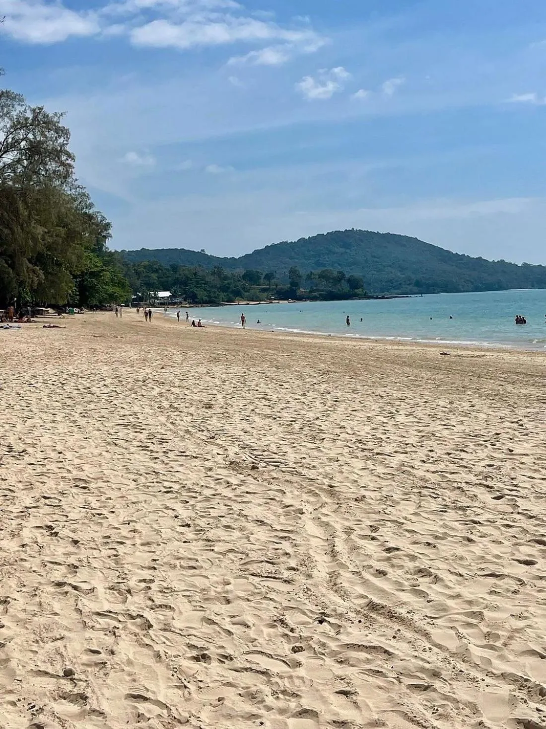 Natural landscape in Srisuksan Klong Muang Beach