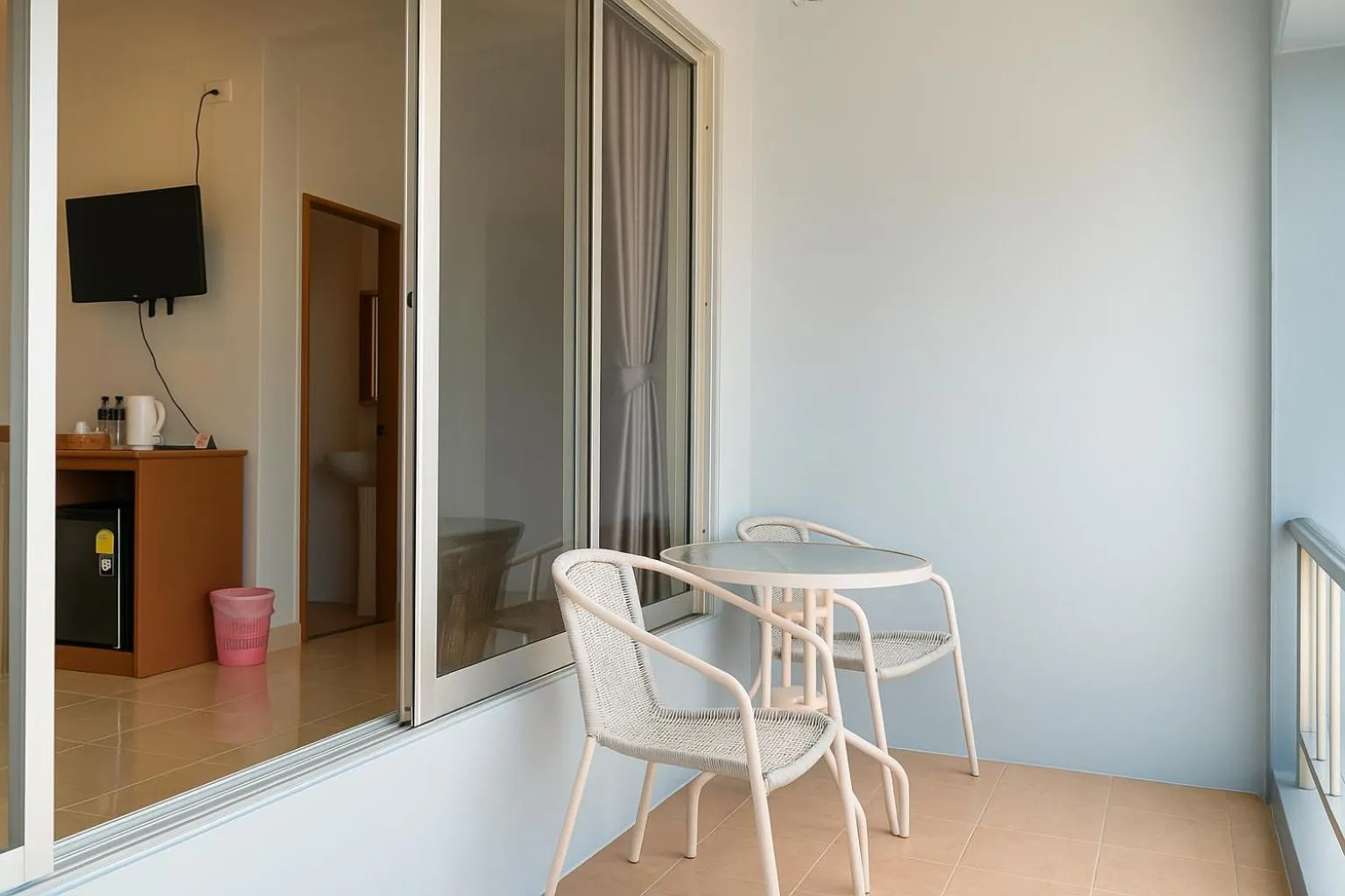 Balcony/Terrace in Srisuksan Klong Muang Beach