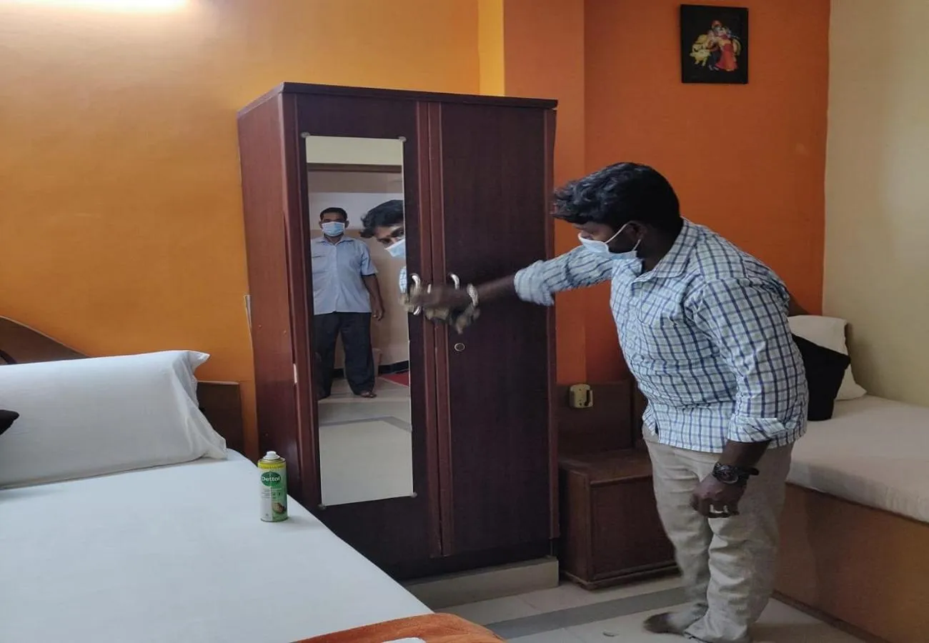 Bedroom, Bed in Arudhra Residency