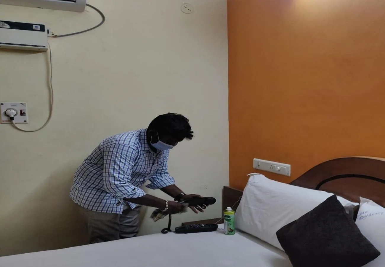 Bedroom in Arudhra Residency