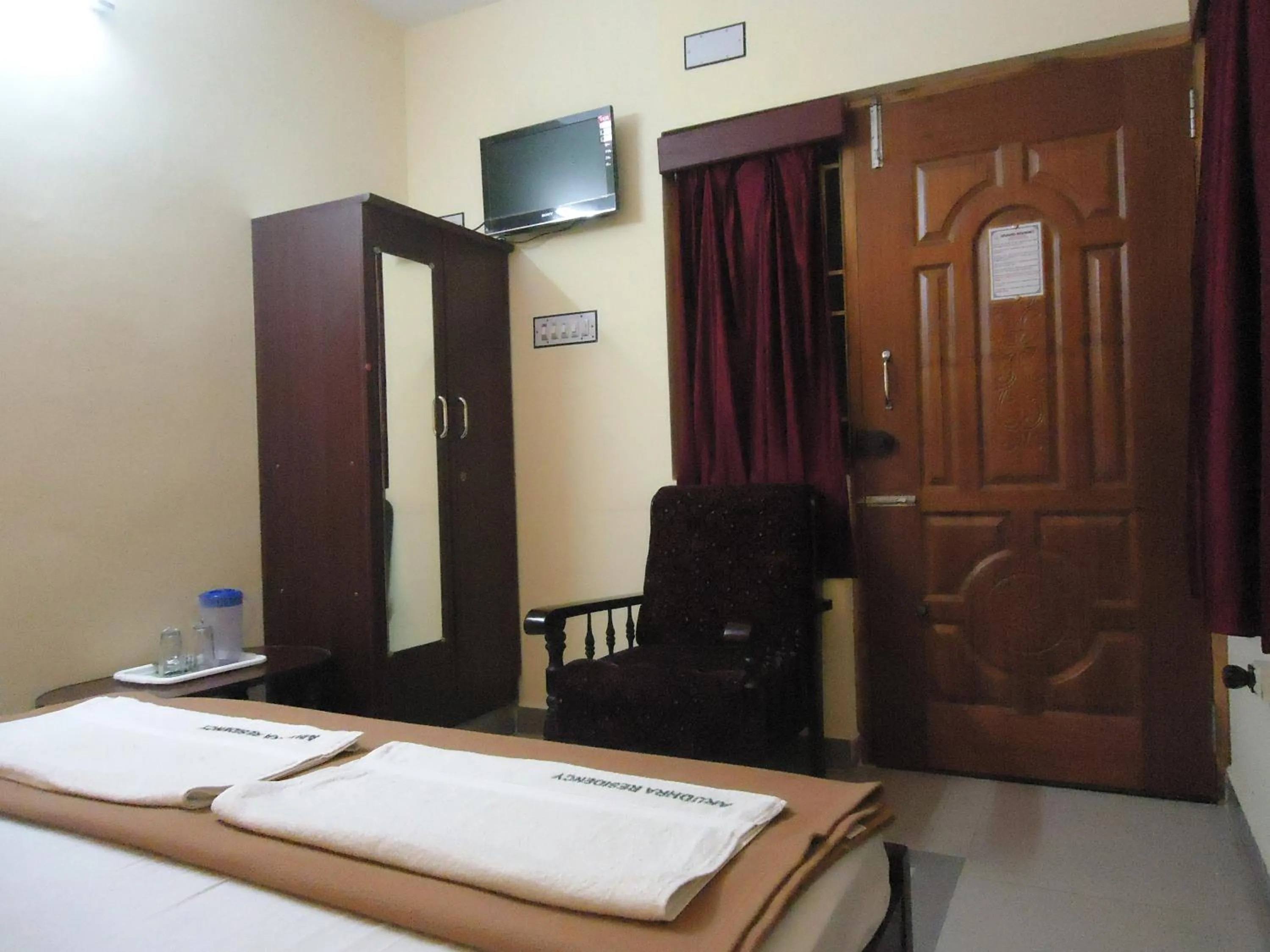 Bedroom, Bed in Arudhra Residency