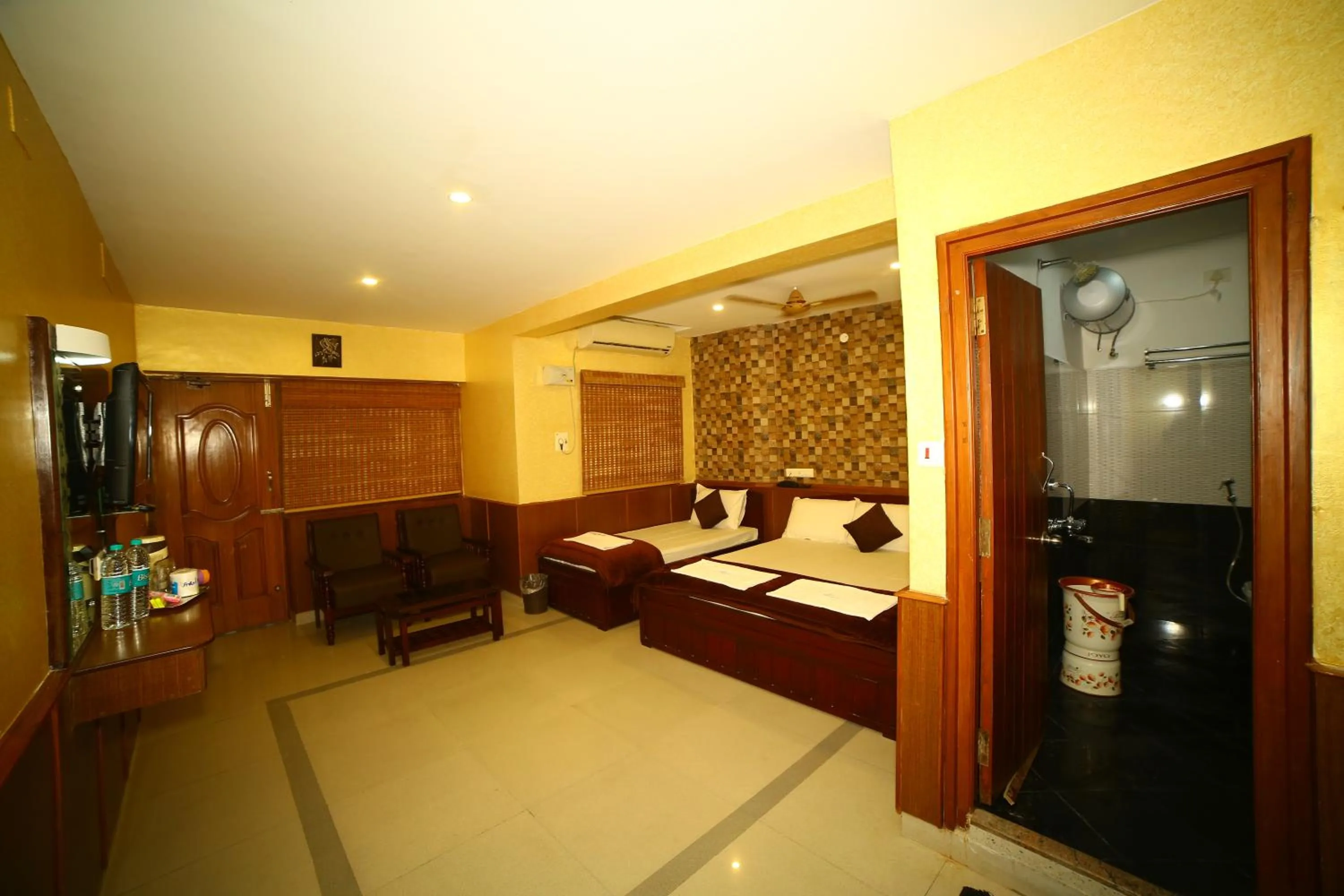 Bed in Arudhra Residency