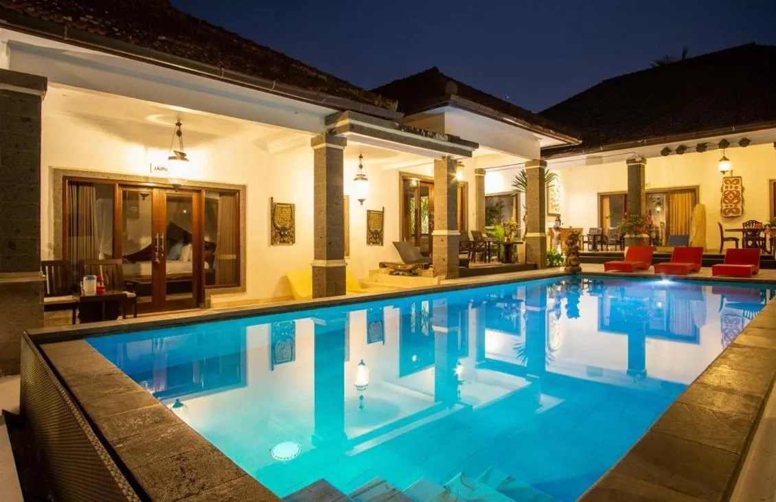 Pool view in Balam Bali Villa