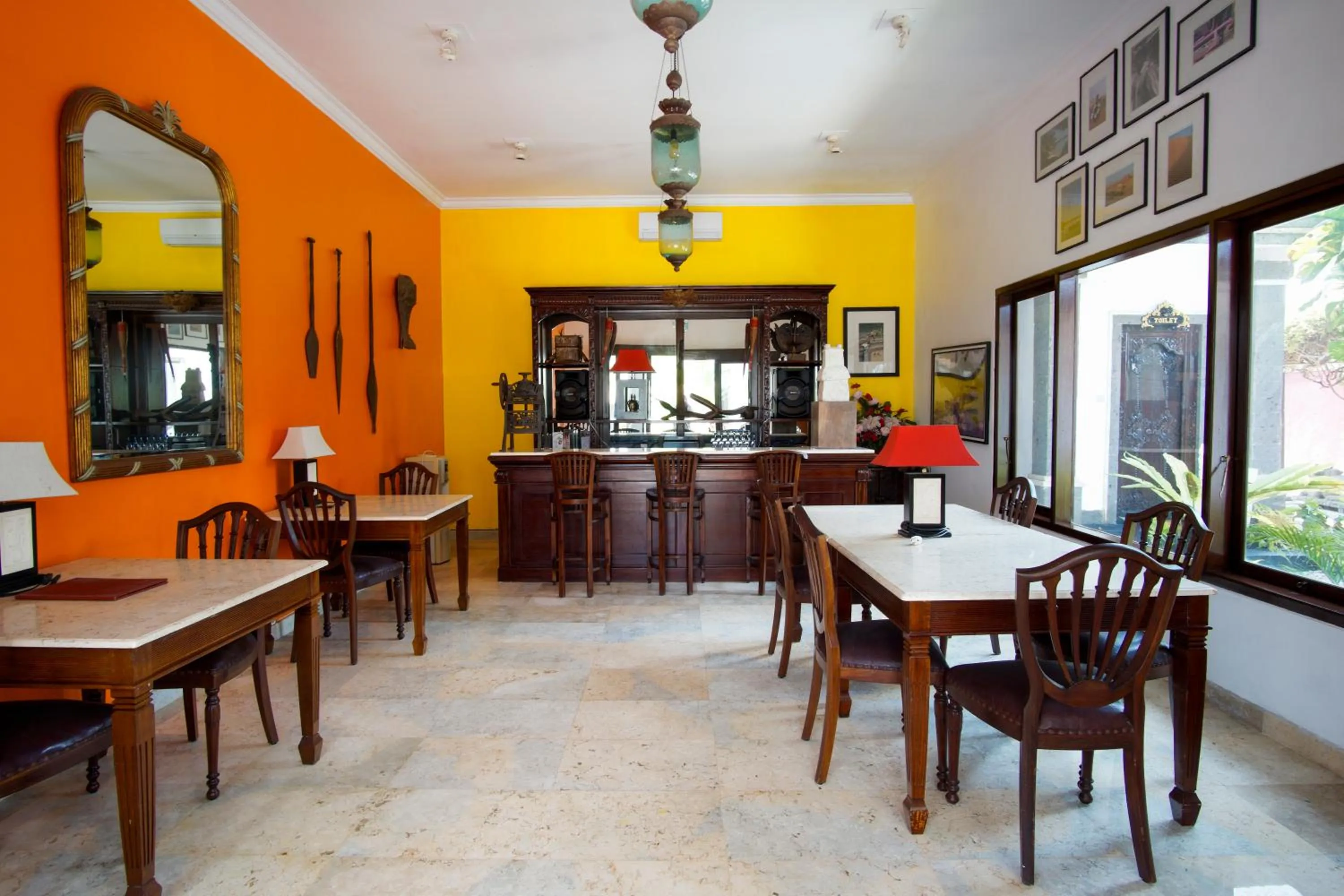 Lounge or bar in Balam Bali Villa