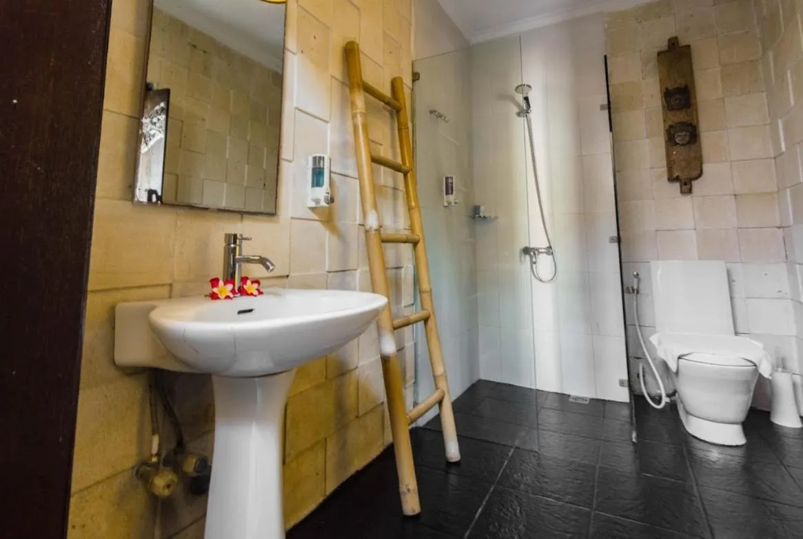 Shower in Balam Bali Villa