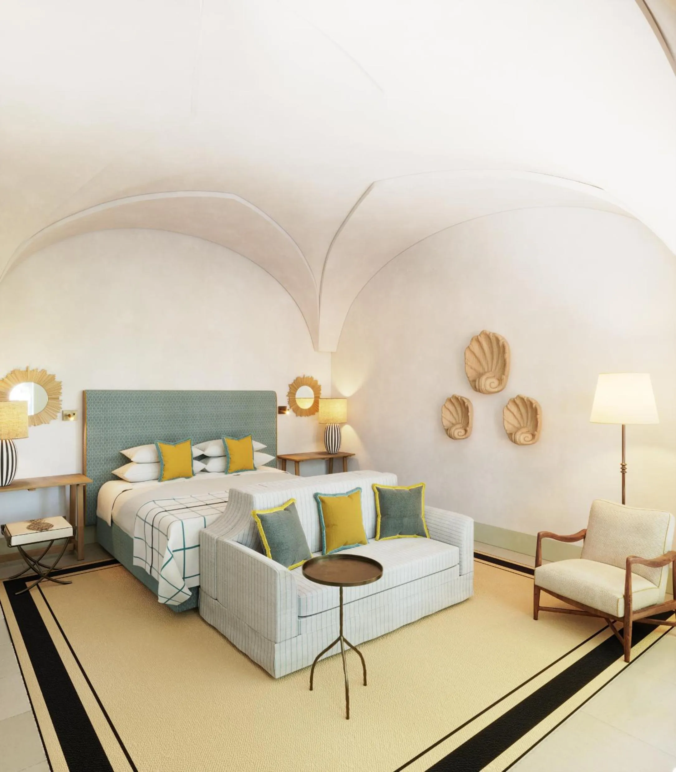 Bedroom, Bed in Rocco Forte Masseria Torre Maizza