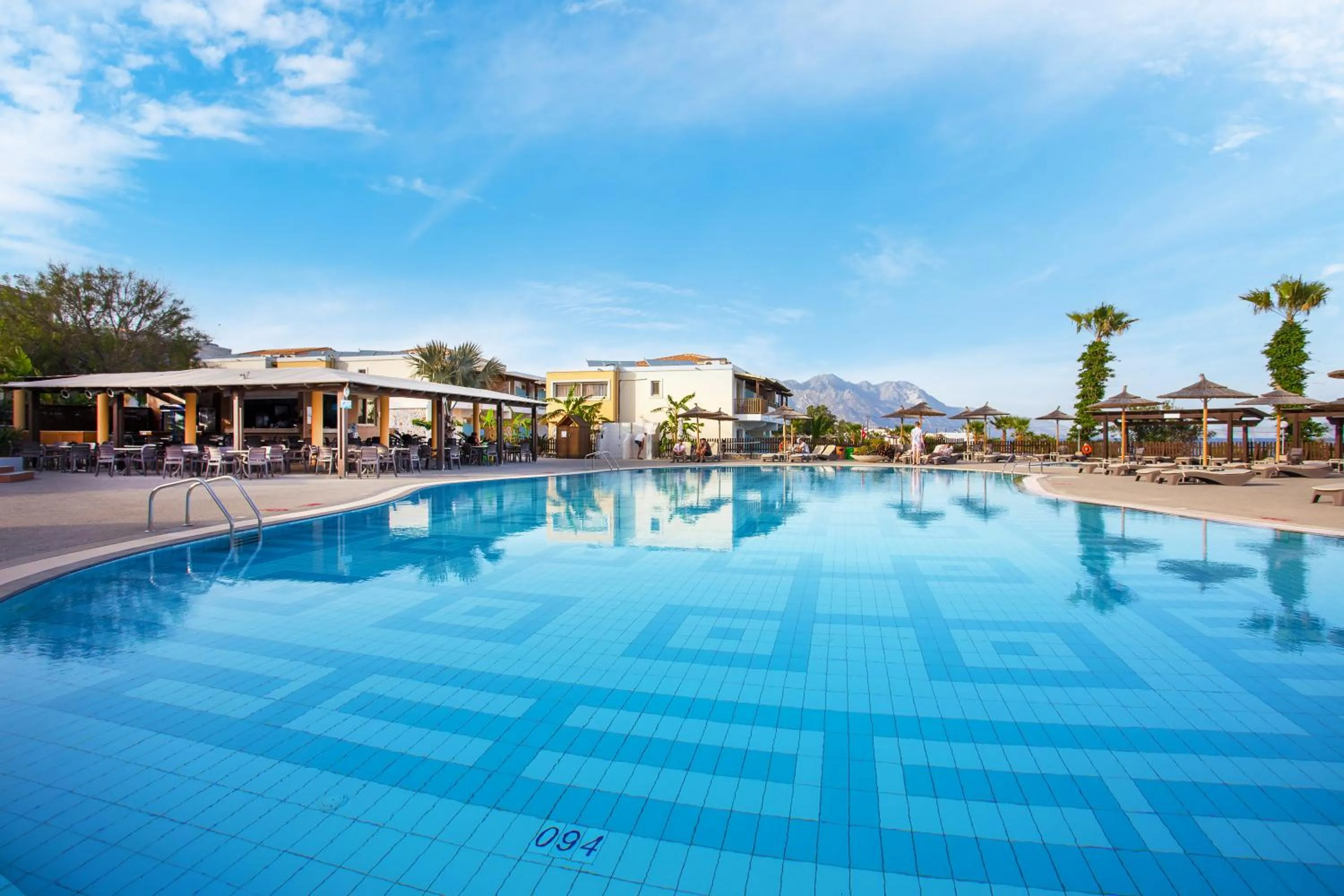 Swimming pool in Grand Blue Beach Hotel