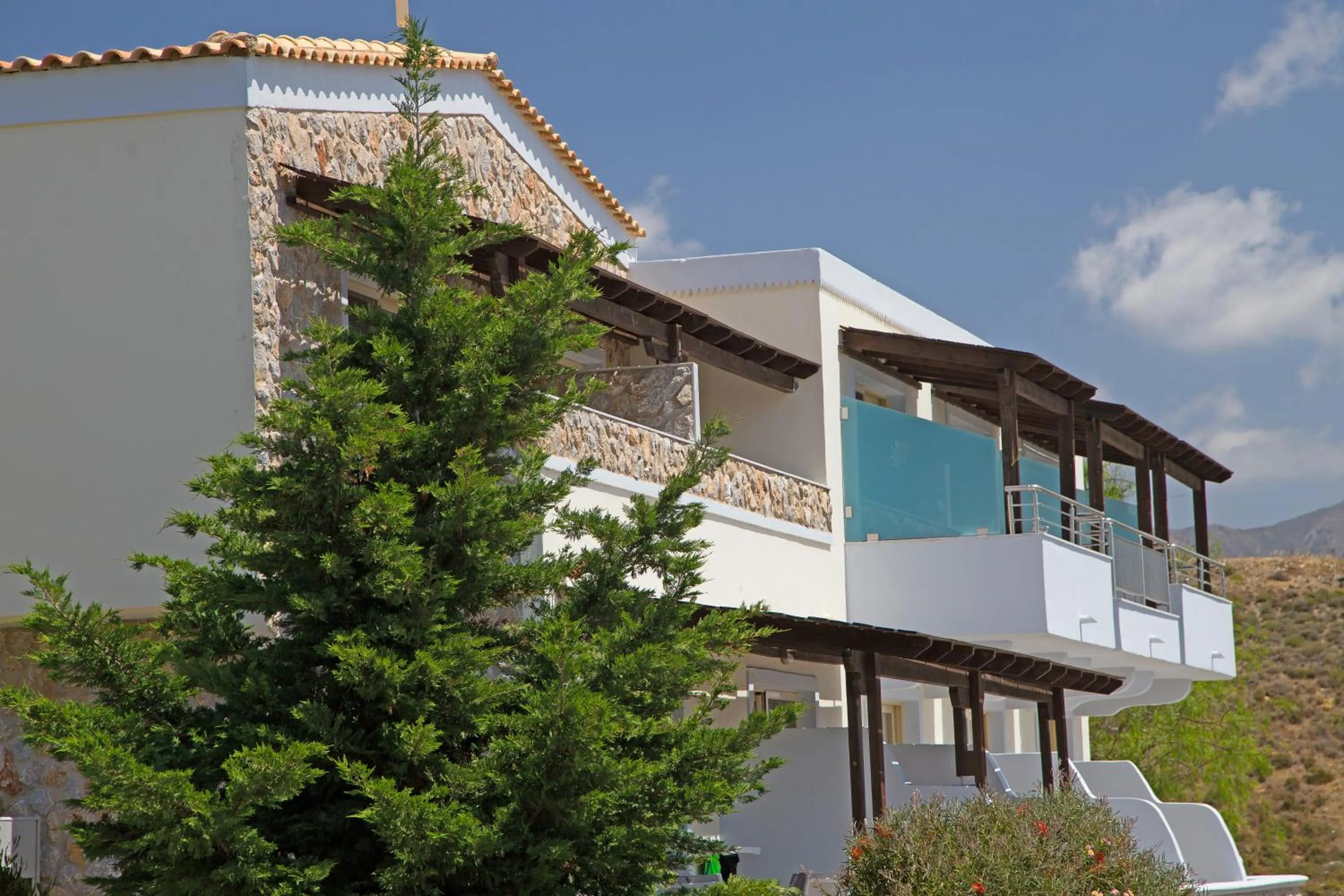 Property building in Grand Blue Beach Hotel