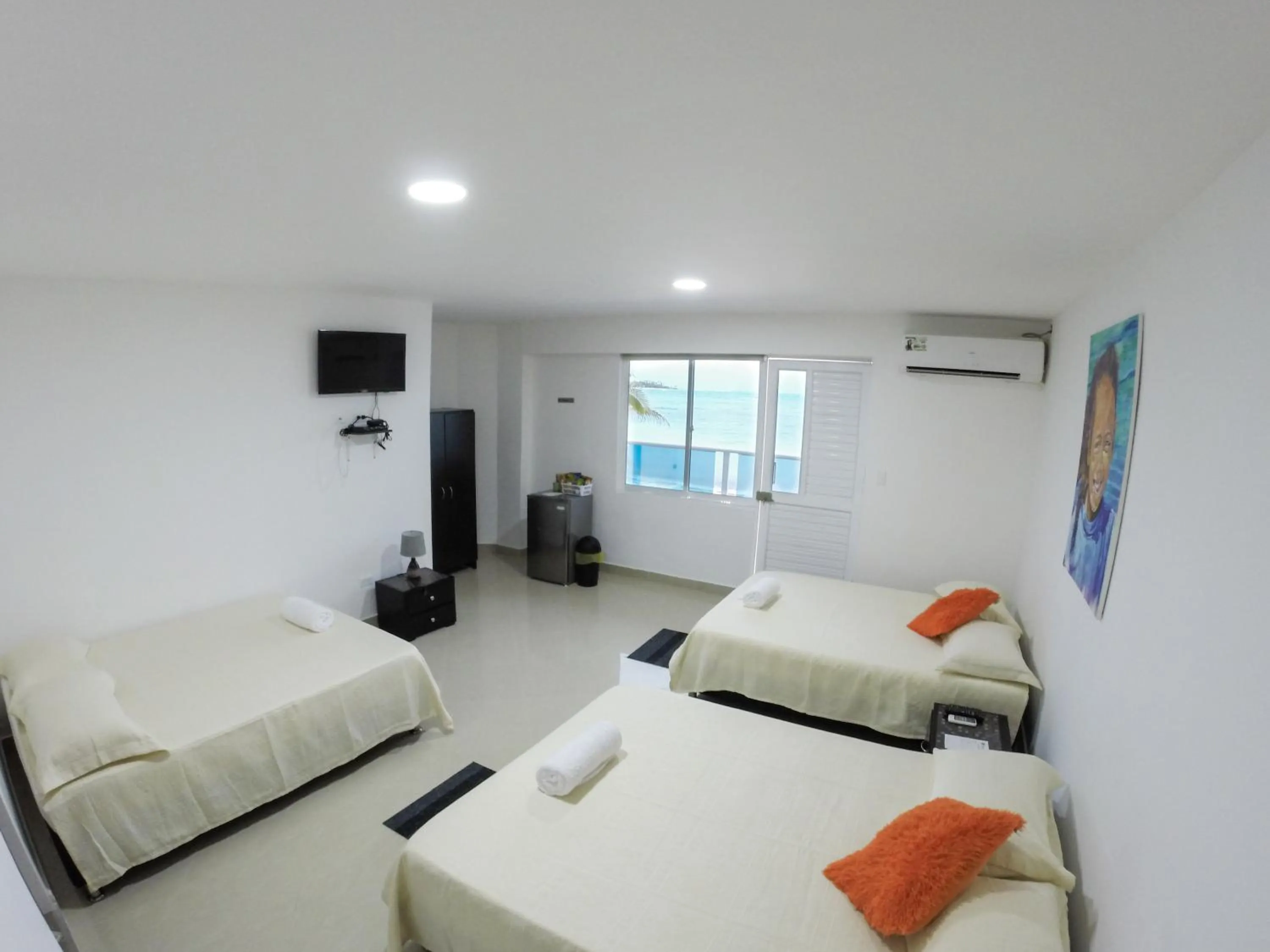 Bed in Hotel Molino de Viento