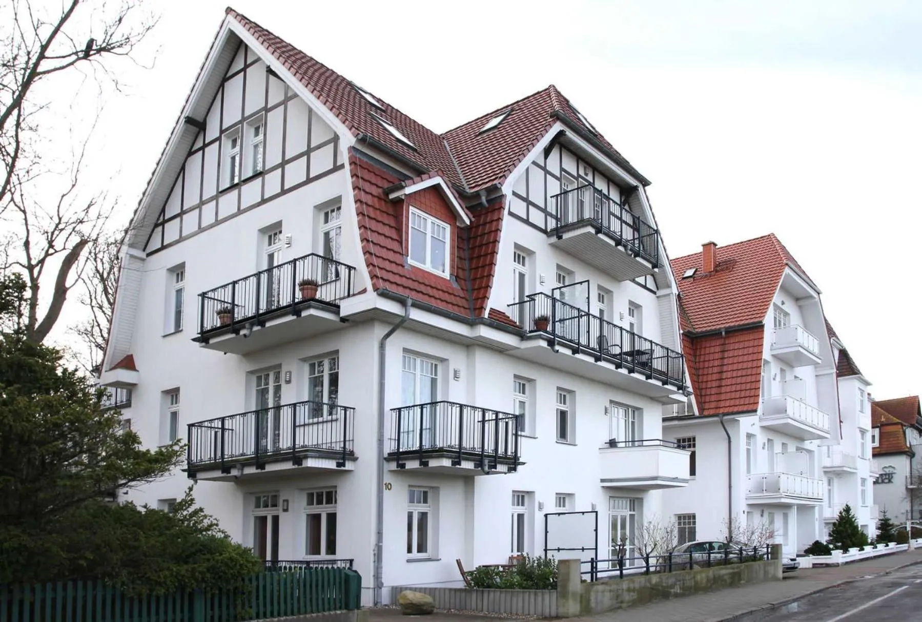 Property building in Ferienwohnung Warnemünde L (S)