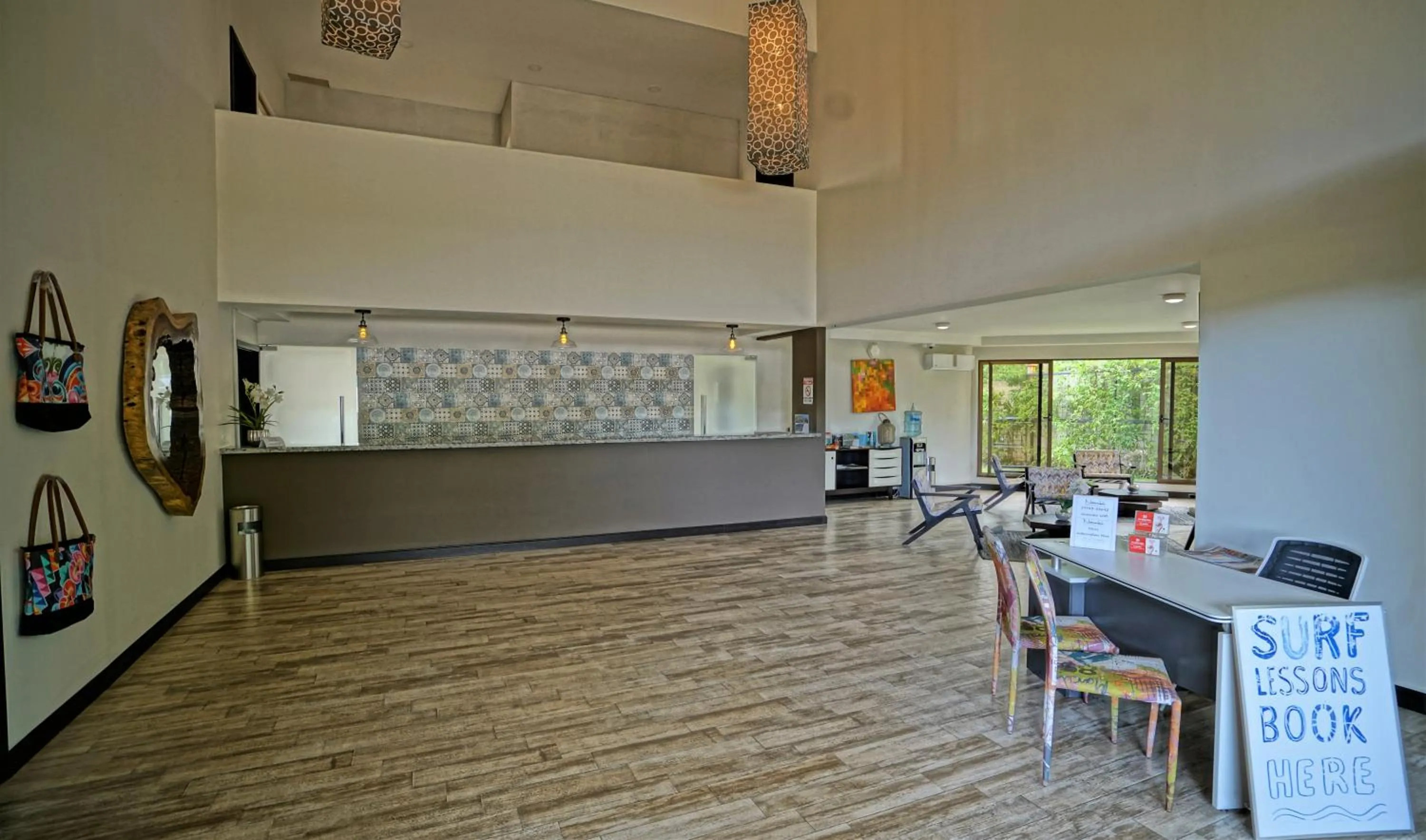 Lobby or reception in Nammbú Beach Front Bungalows