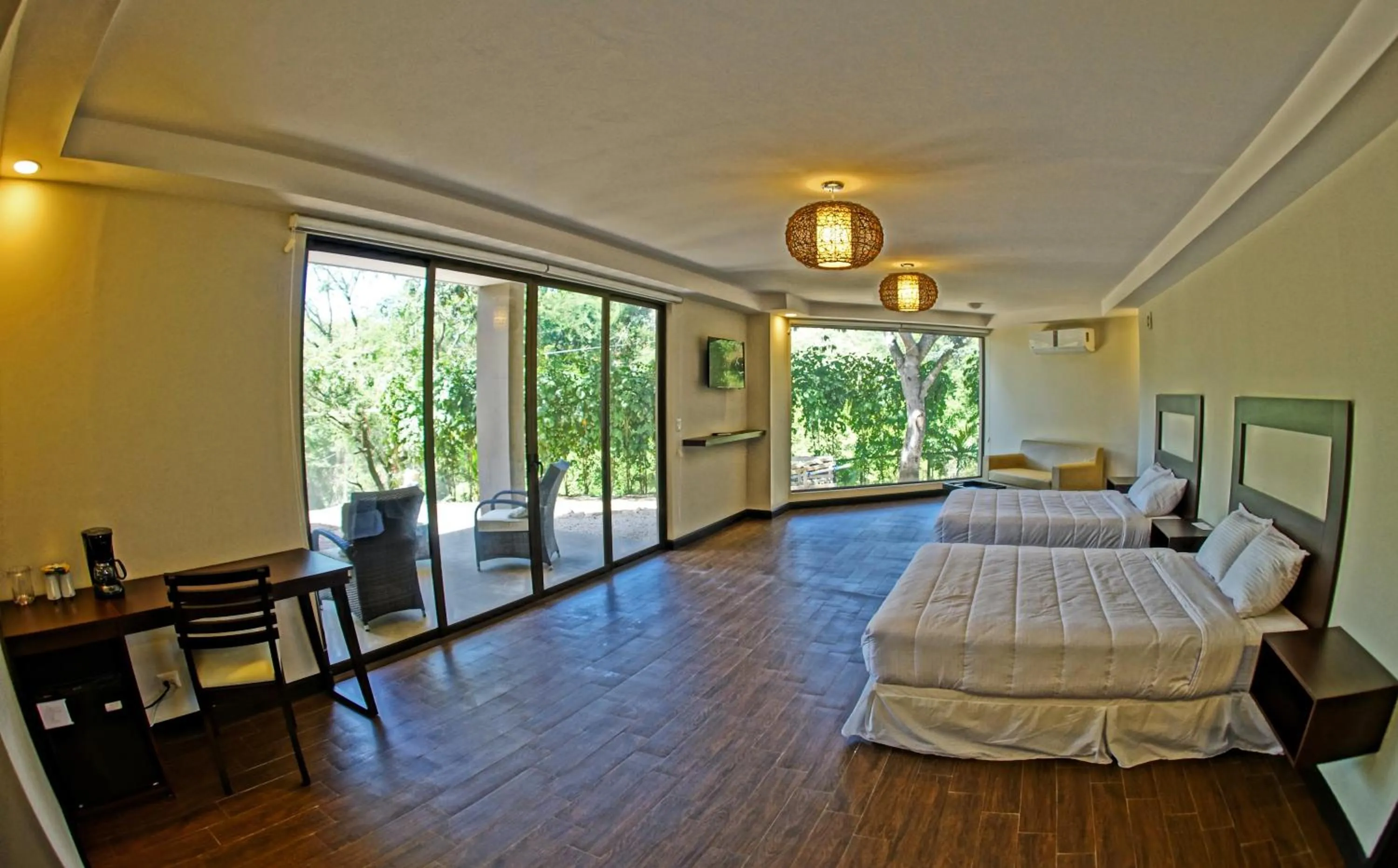 Bed in Nammbú Beach Front Bungalows
