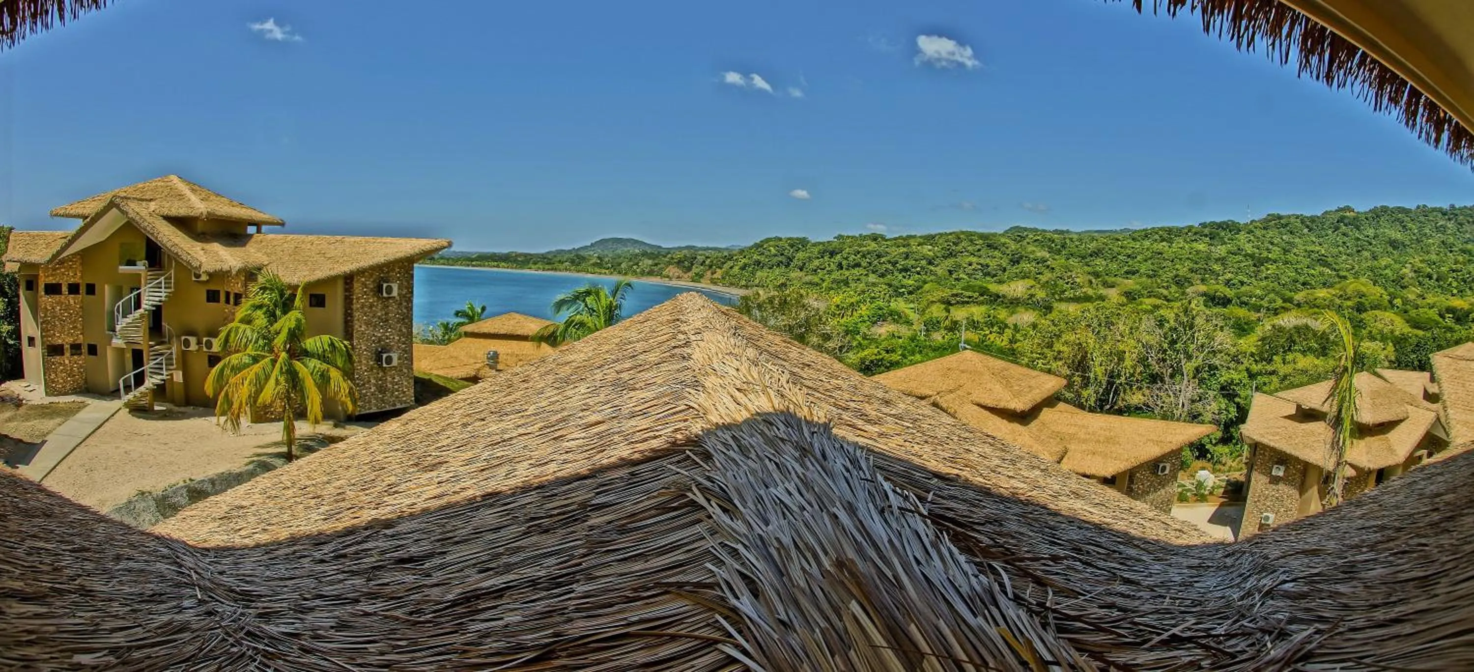 Sea view in Nammbú Beach Front Bungalows