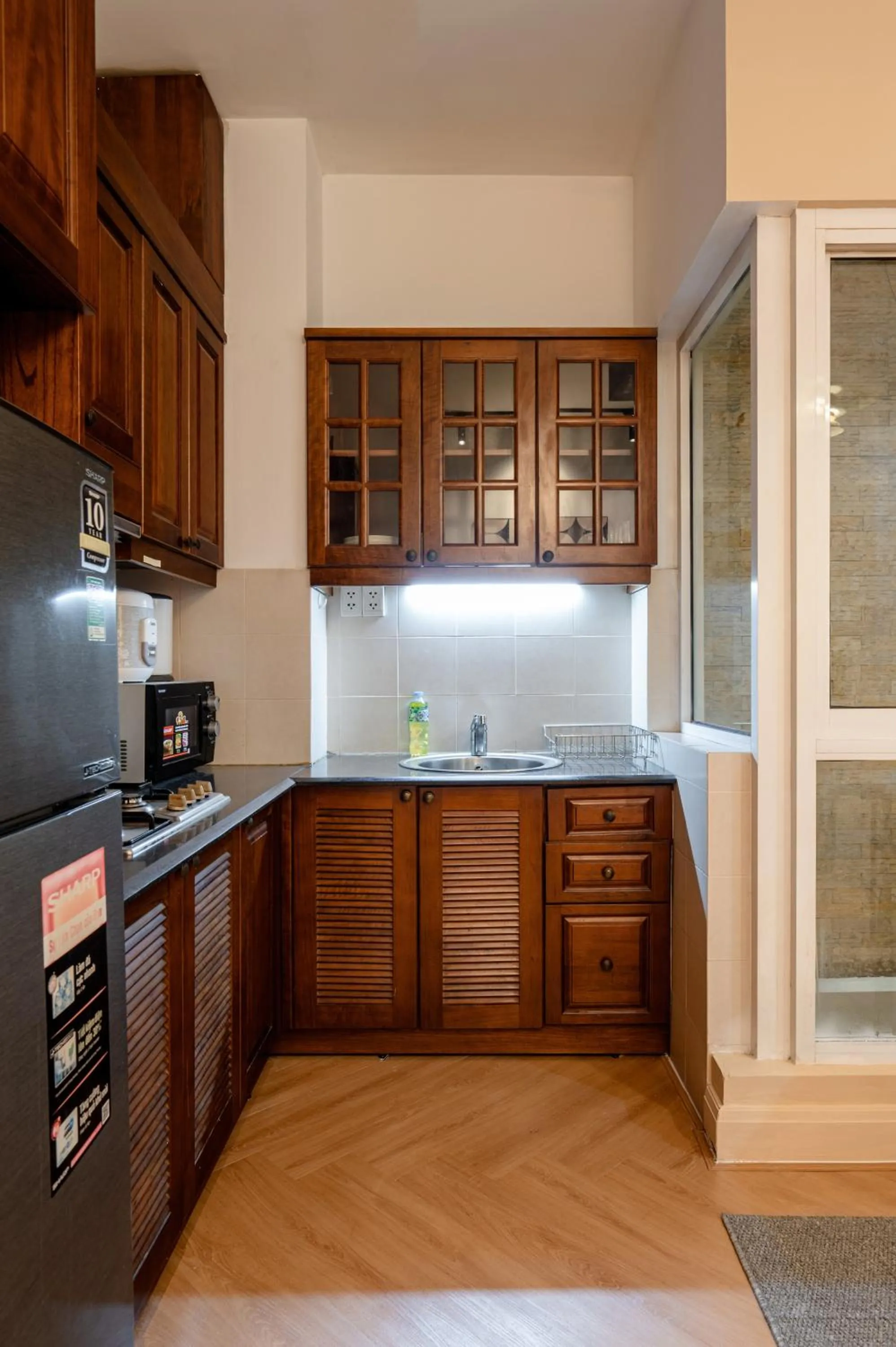 Kitchen or kitchenette in Serenity Center Saigon