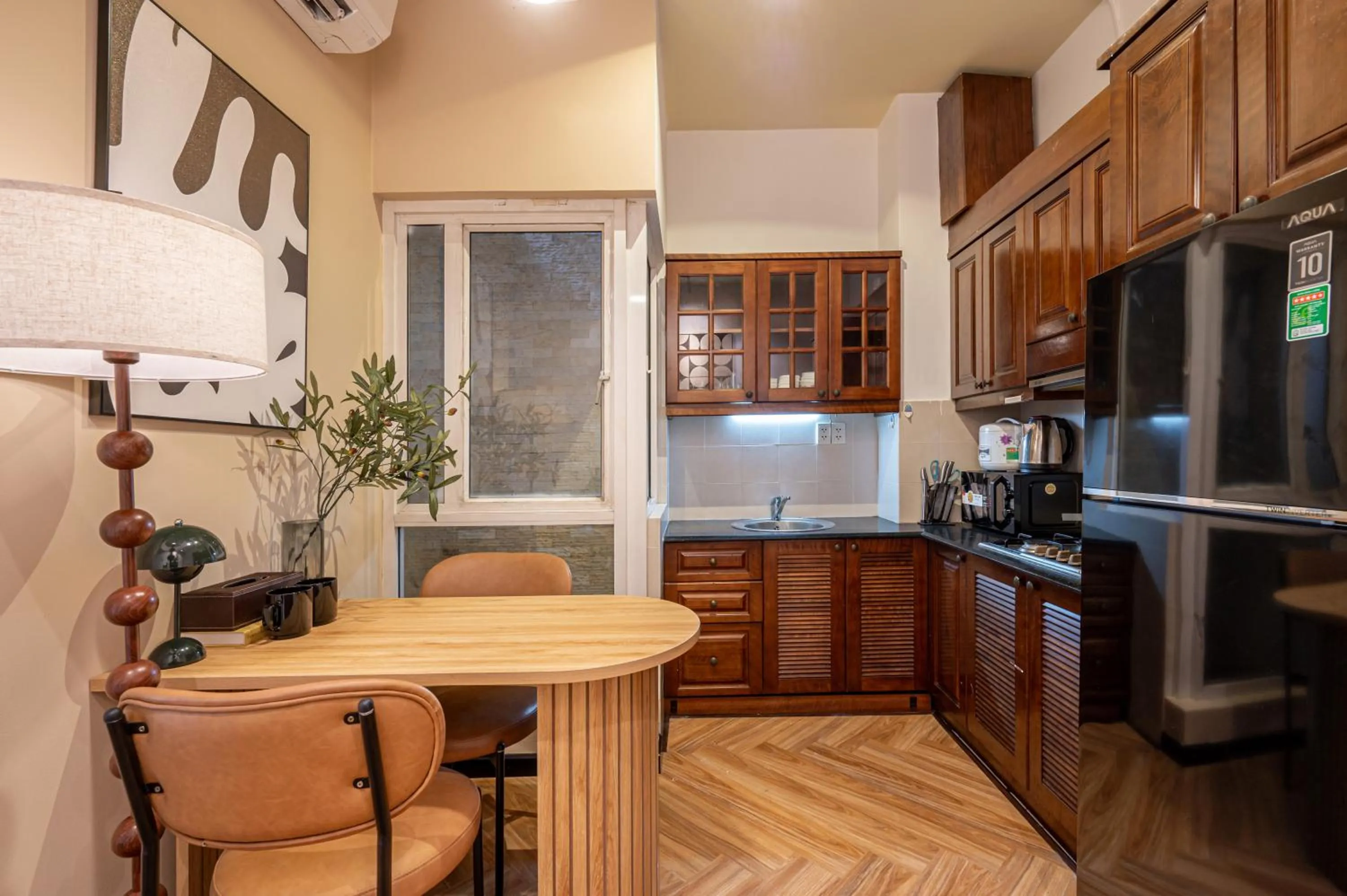 Kitchen or kitchenette in Serenity Center Saigon