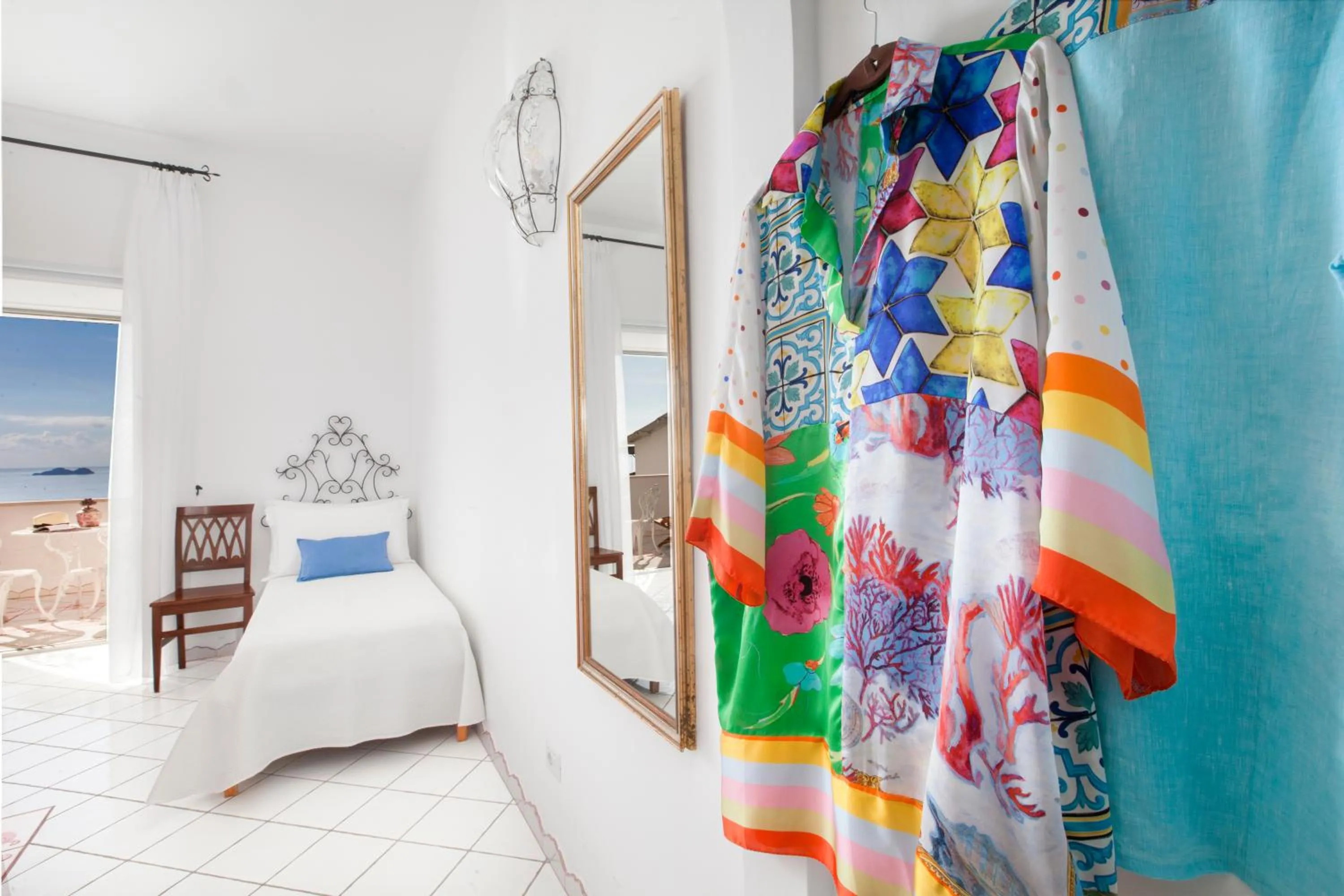 Bed in Hotel Smeraldo