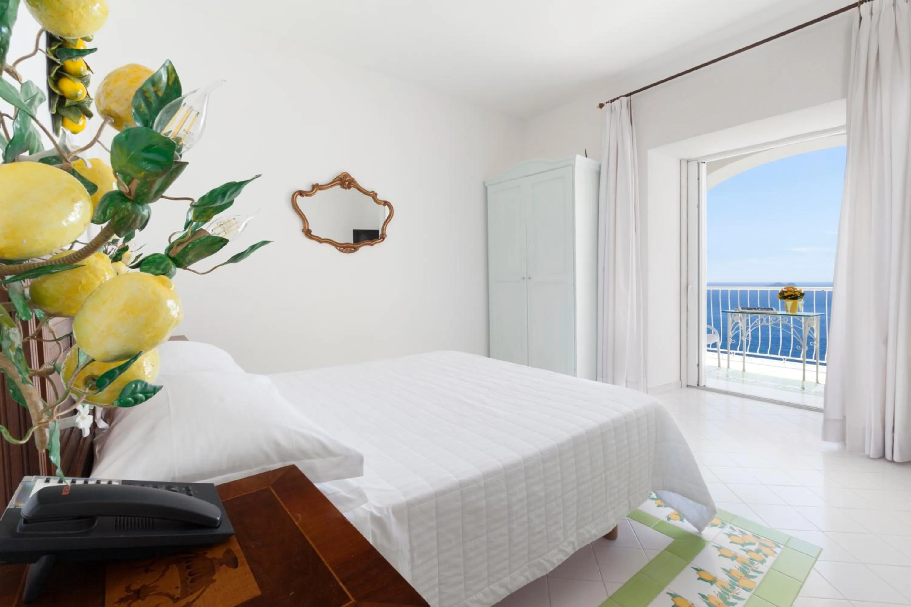 Bed in Hotel Smeraldo