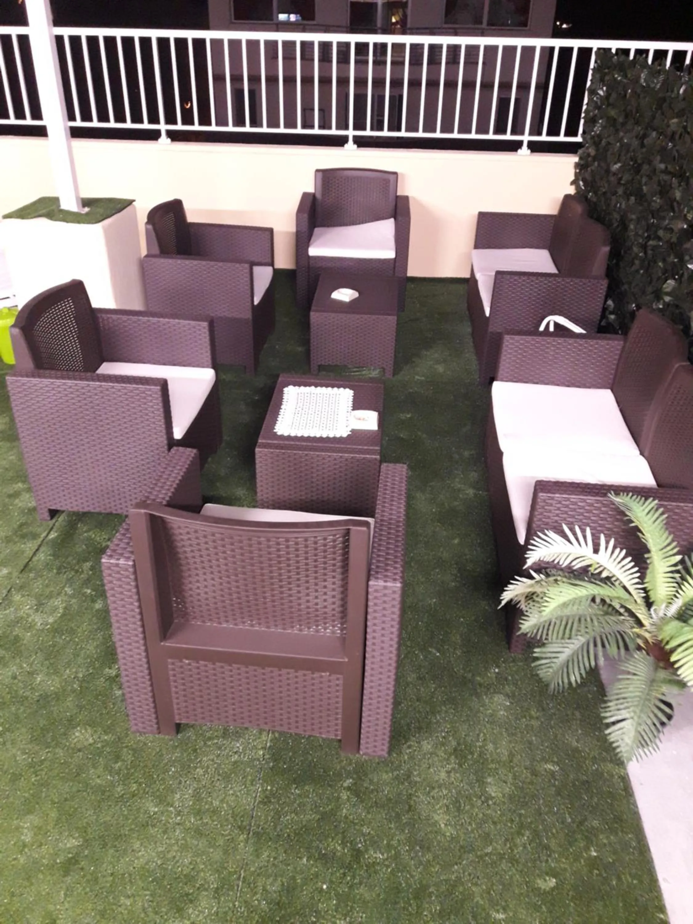 Garden in Hotel Maxim