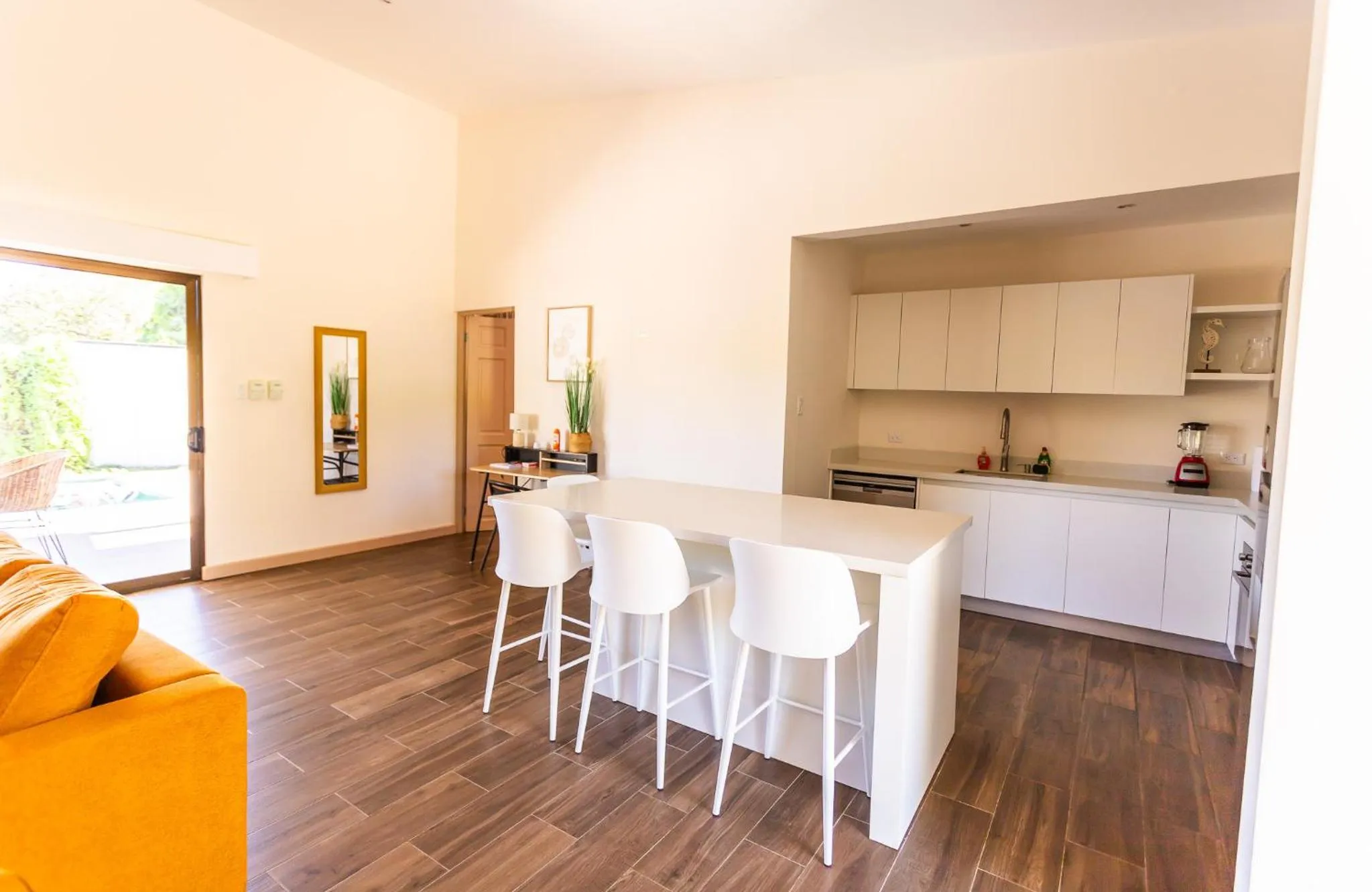 Kitchen or kitchenette in Les Voiles Blanches - Luxury Lodge