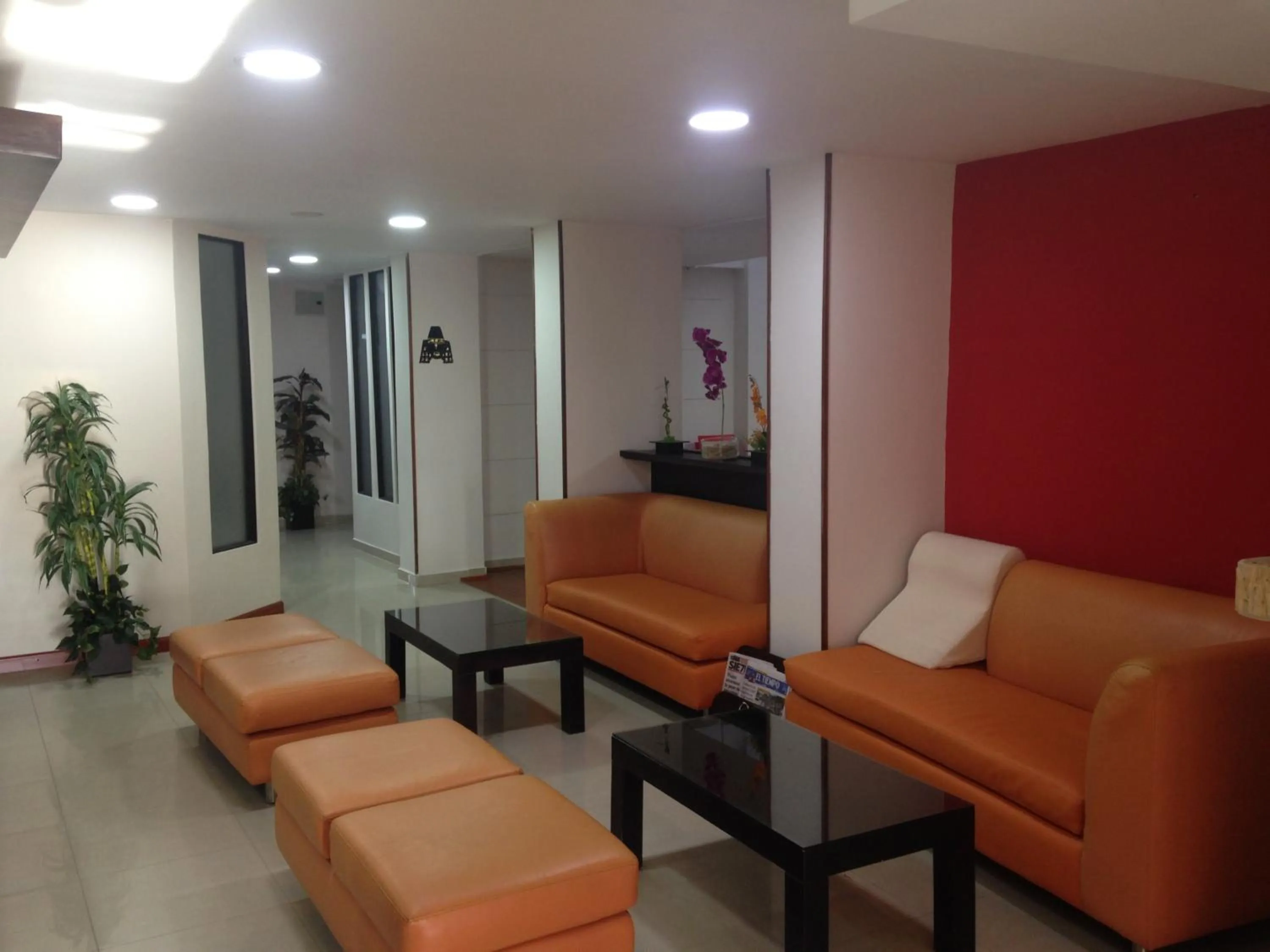 Lobby or reception in Hotel Plaza Muisca