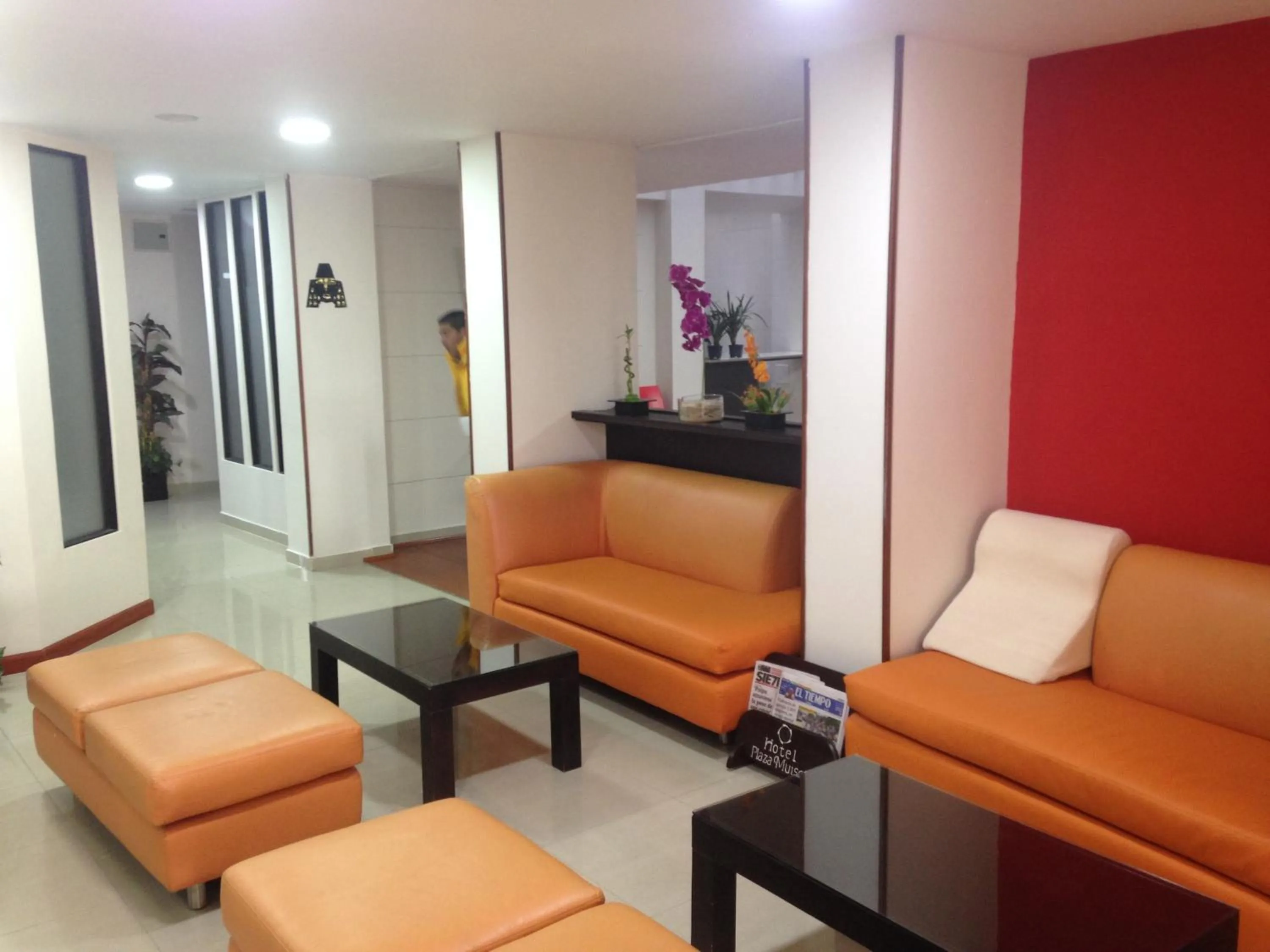 Living room in Hotel Plaza Muisca