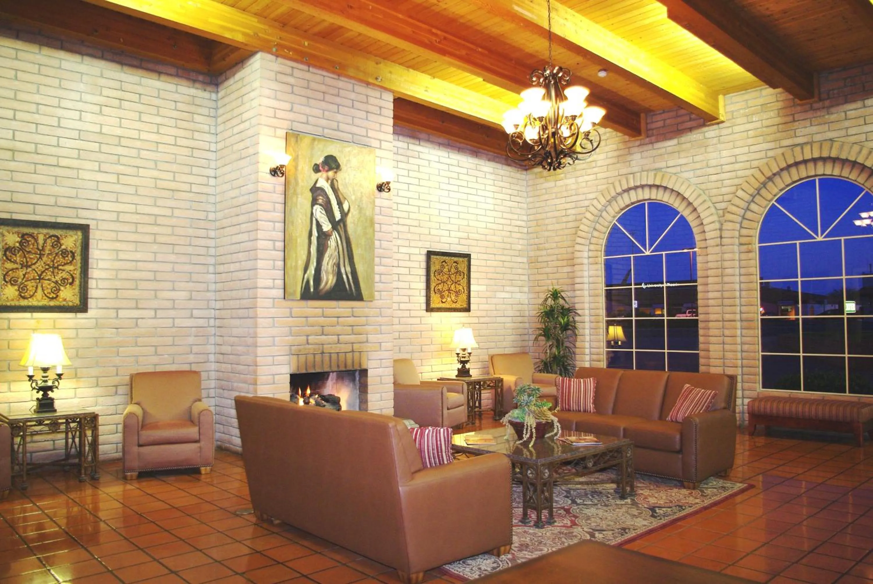 Lobby or reception in Clarion Inn