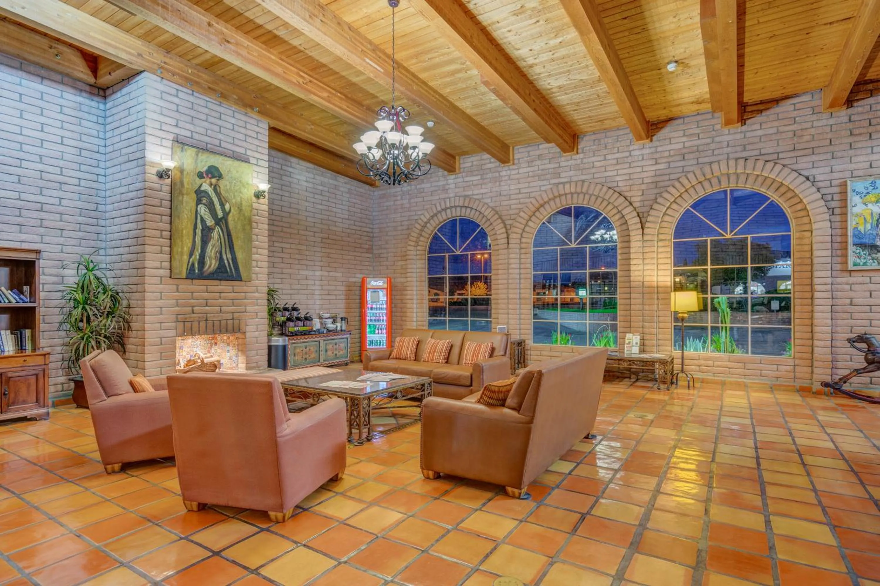 Lobby or reception in Clarion Inn