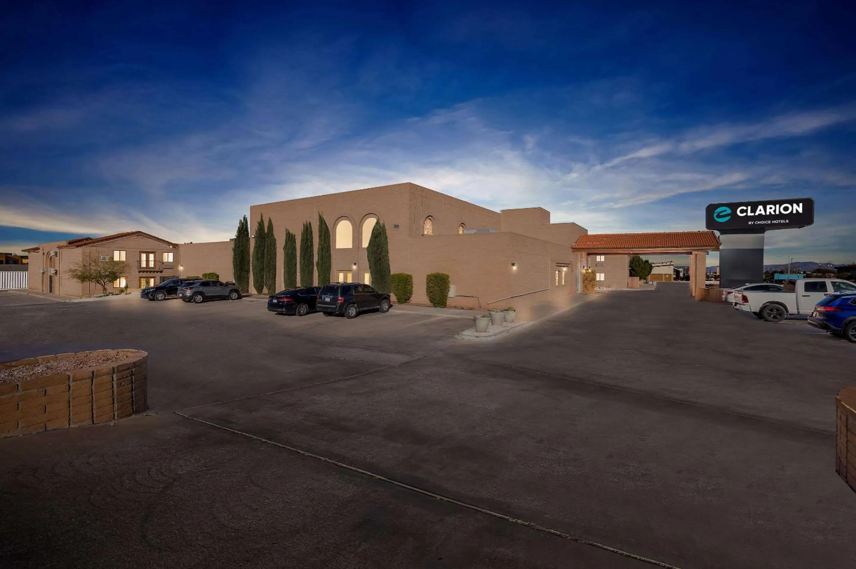 Property building in Clarion Inn