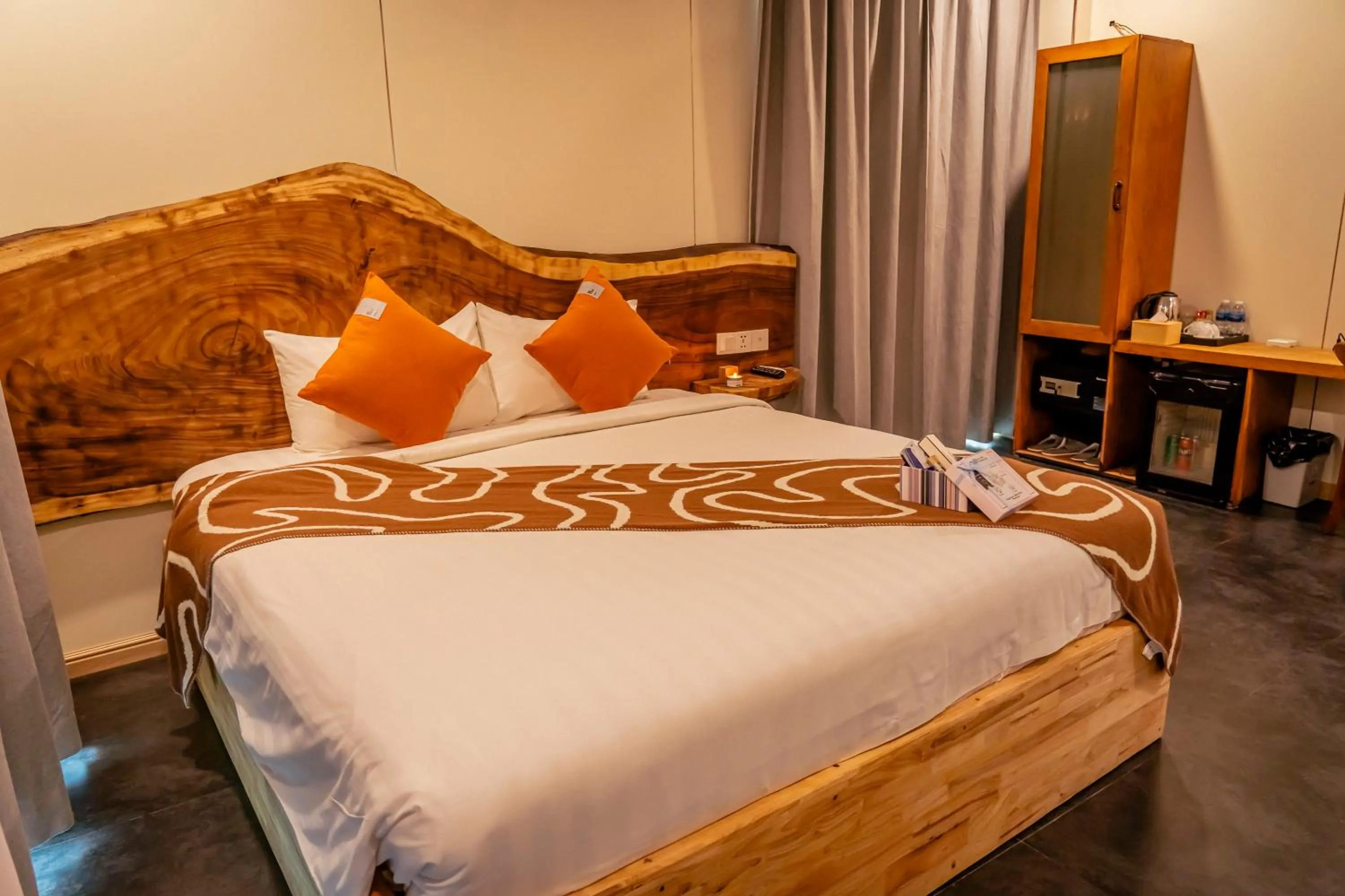 Bedroom, Bed in Monsoon Bassac Hotel