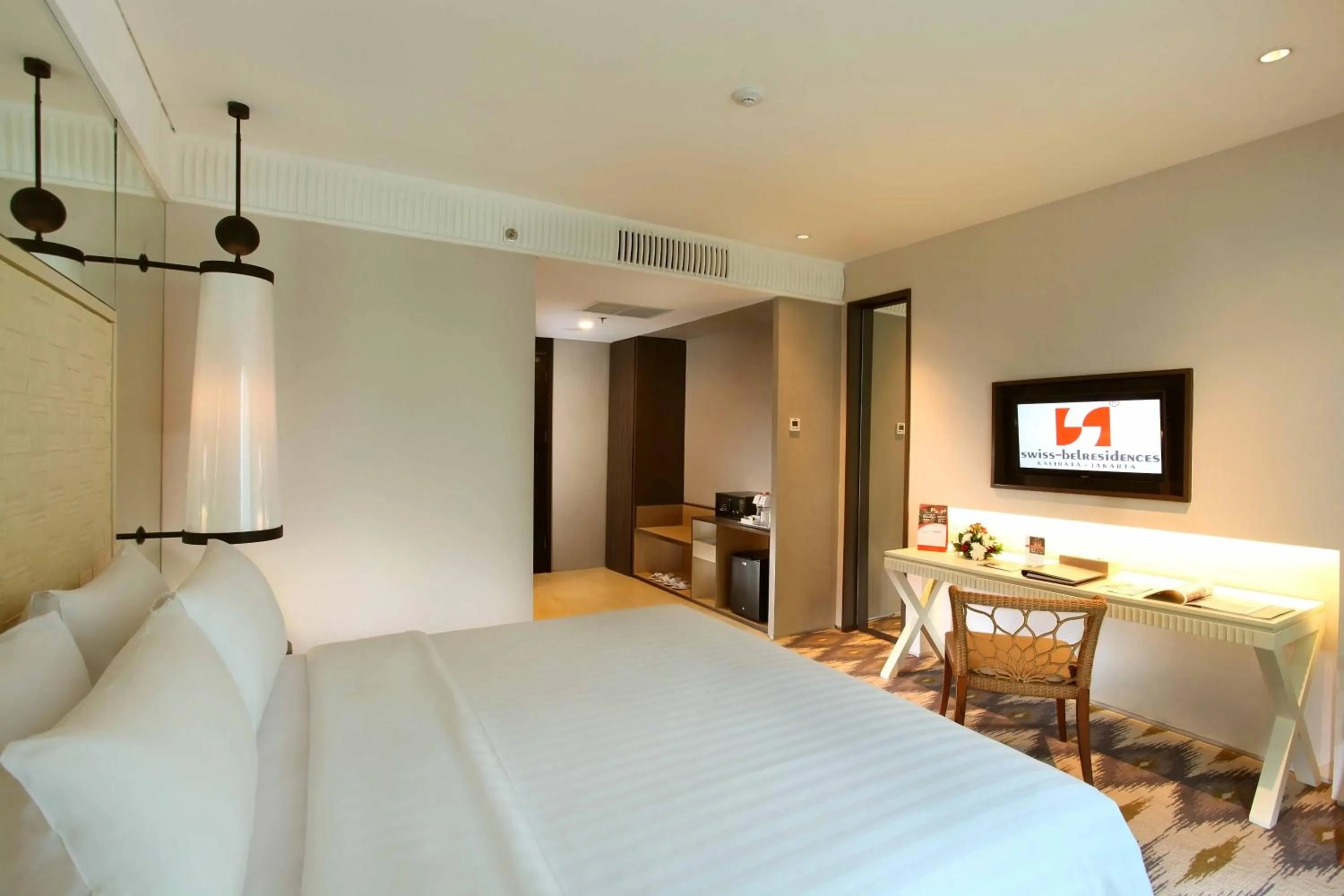 Bed in Swiss-Belresidences Kalibata