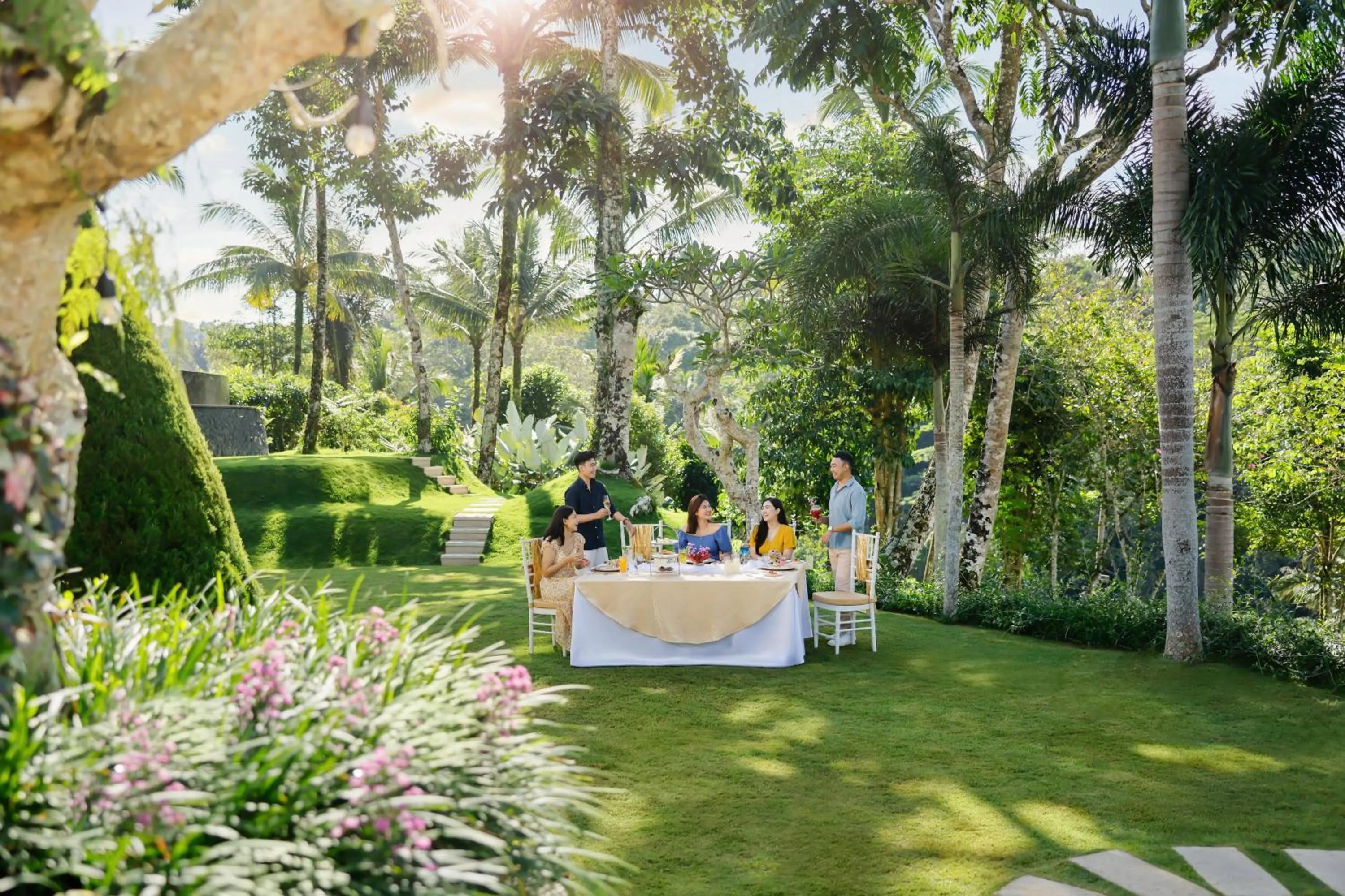 People in Padma Resort Ubud