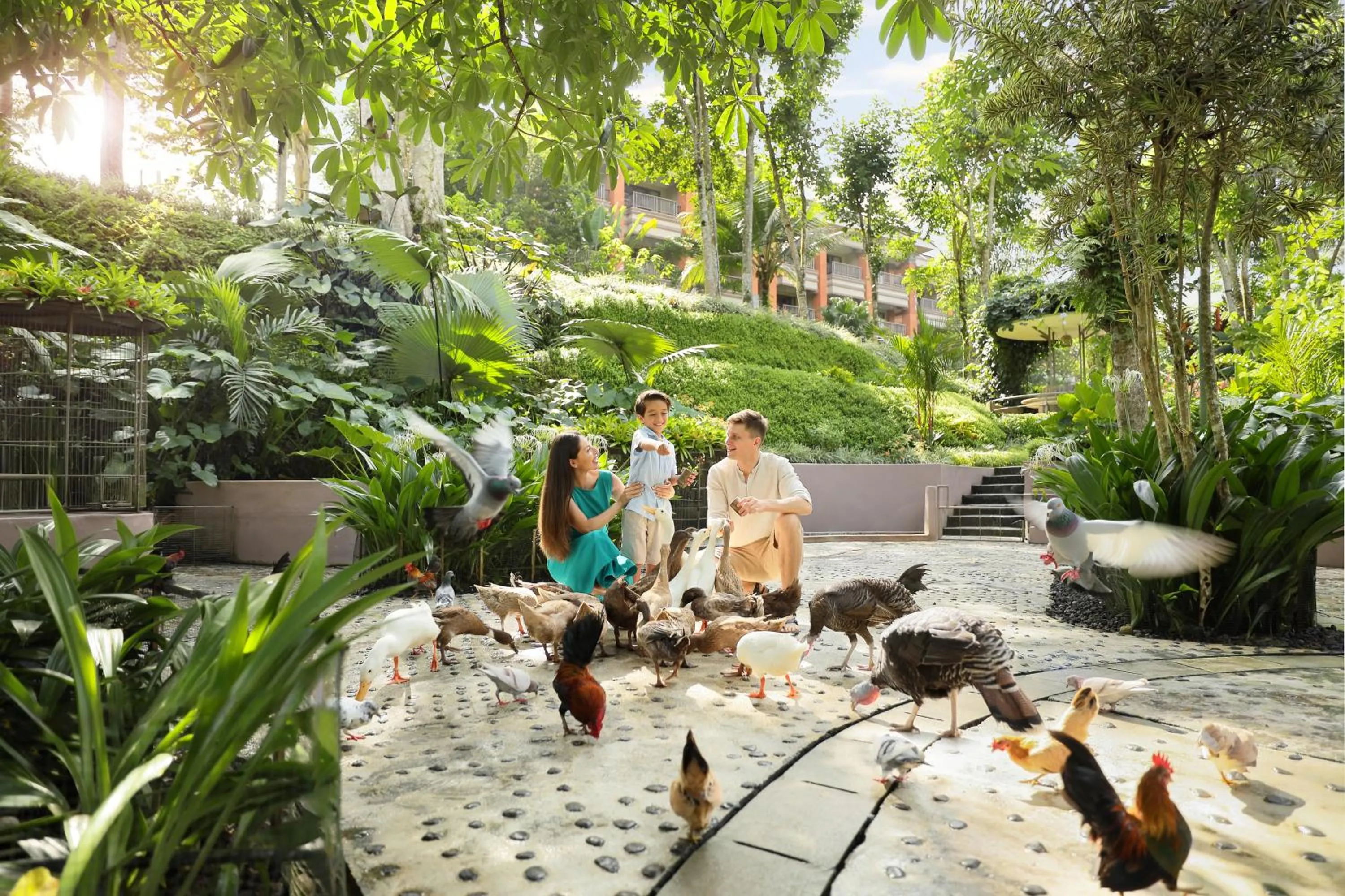 People in Padma Resort Ubud
