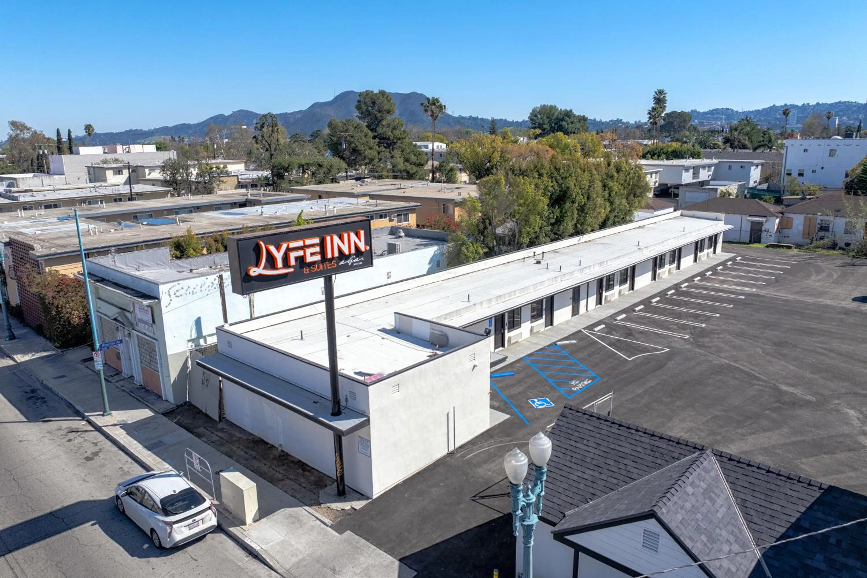 Property building in LYFE INN & SUITES by AGA- North Hollywood Near Universal Studios
