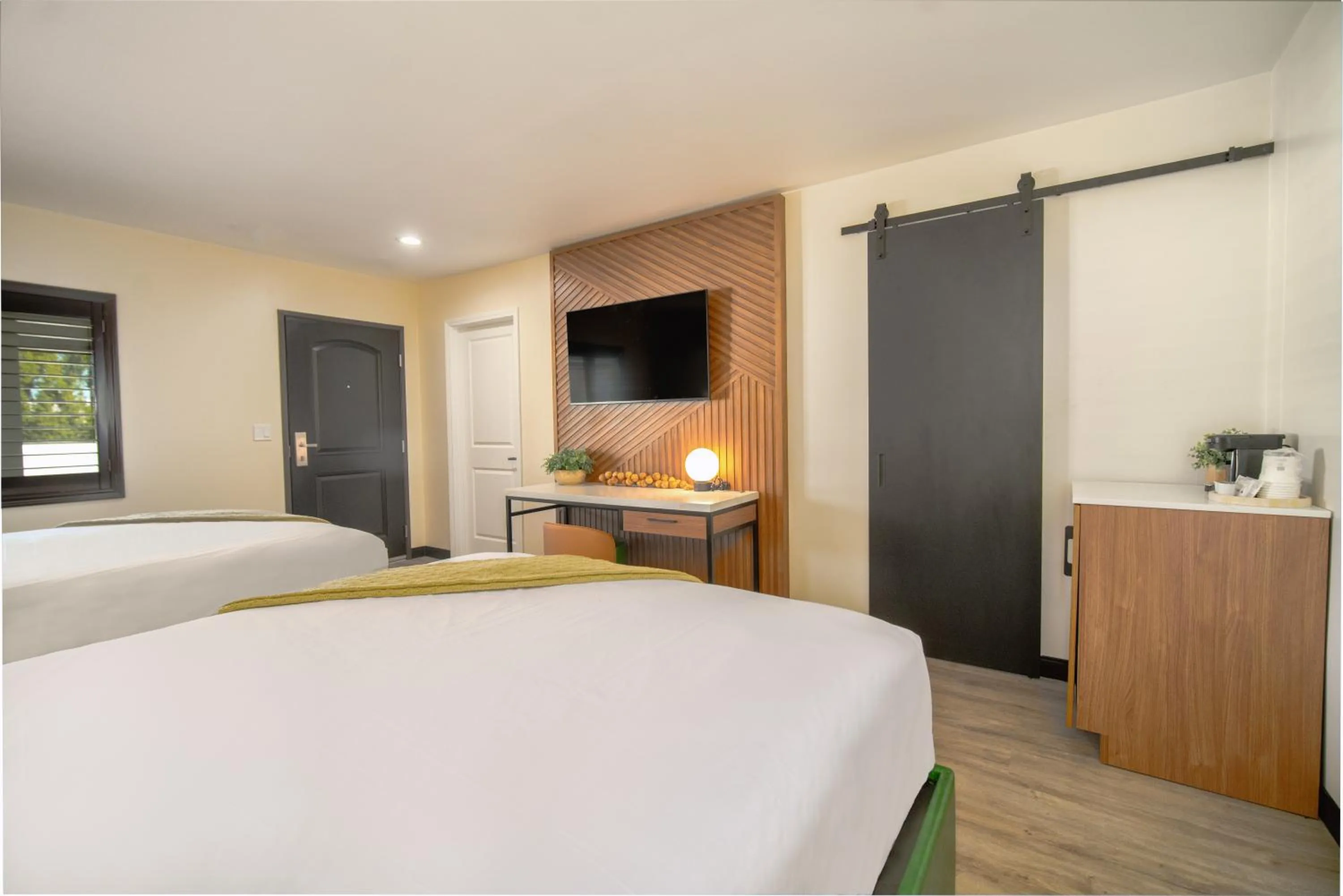 Bedroom, Bed in LYFE INN & SUITES by AGA- North Hollywood Near Universal Studios