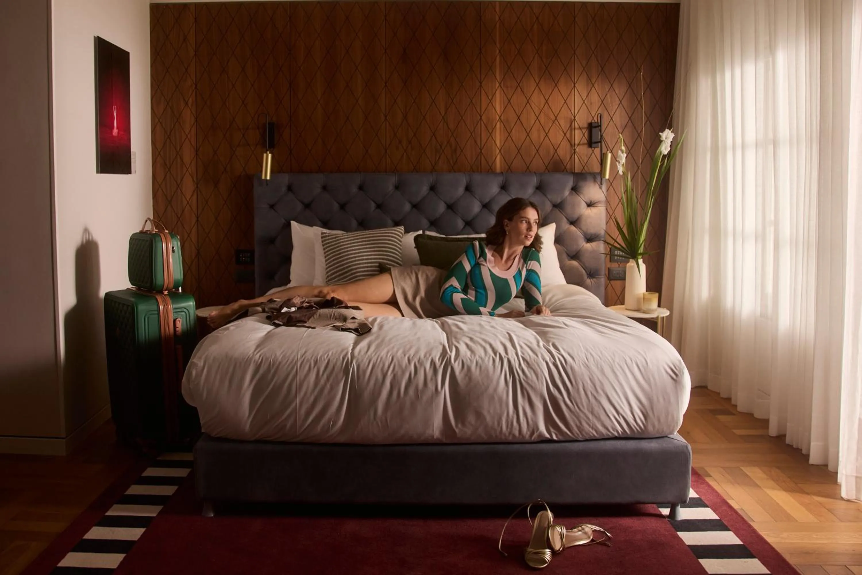 Bed in Hotel RECEPTION - FATTAL COLORS