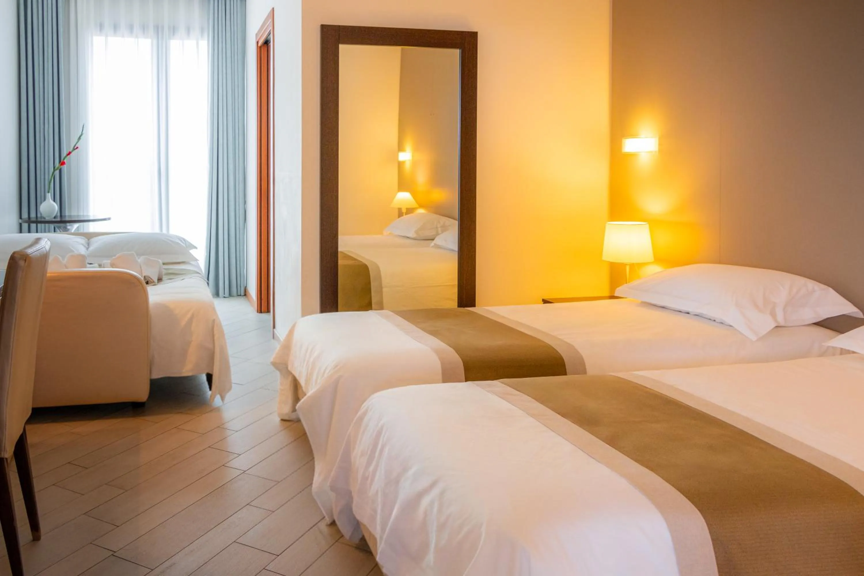 Bed in Hotel San Clemente