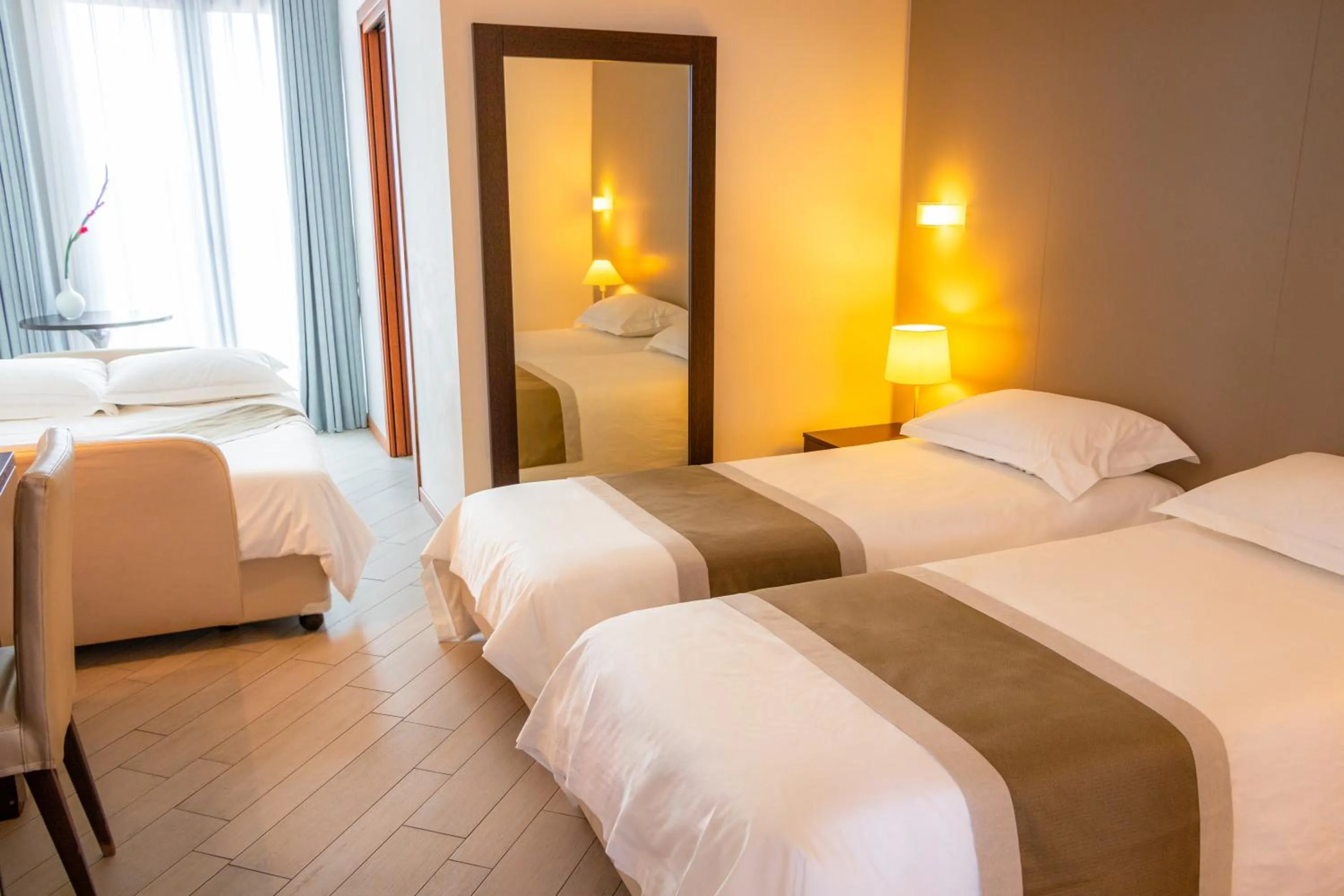 Bed in Hotel San Clemente