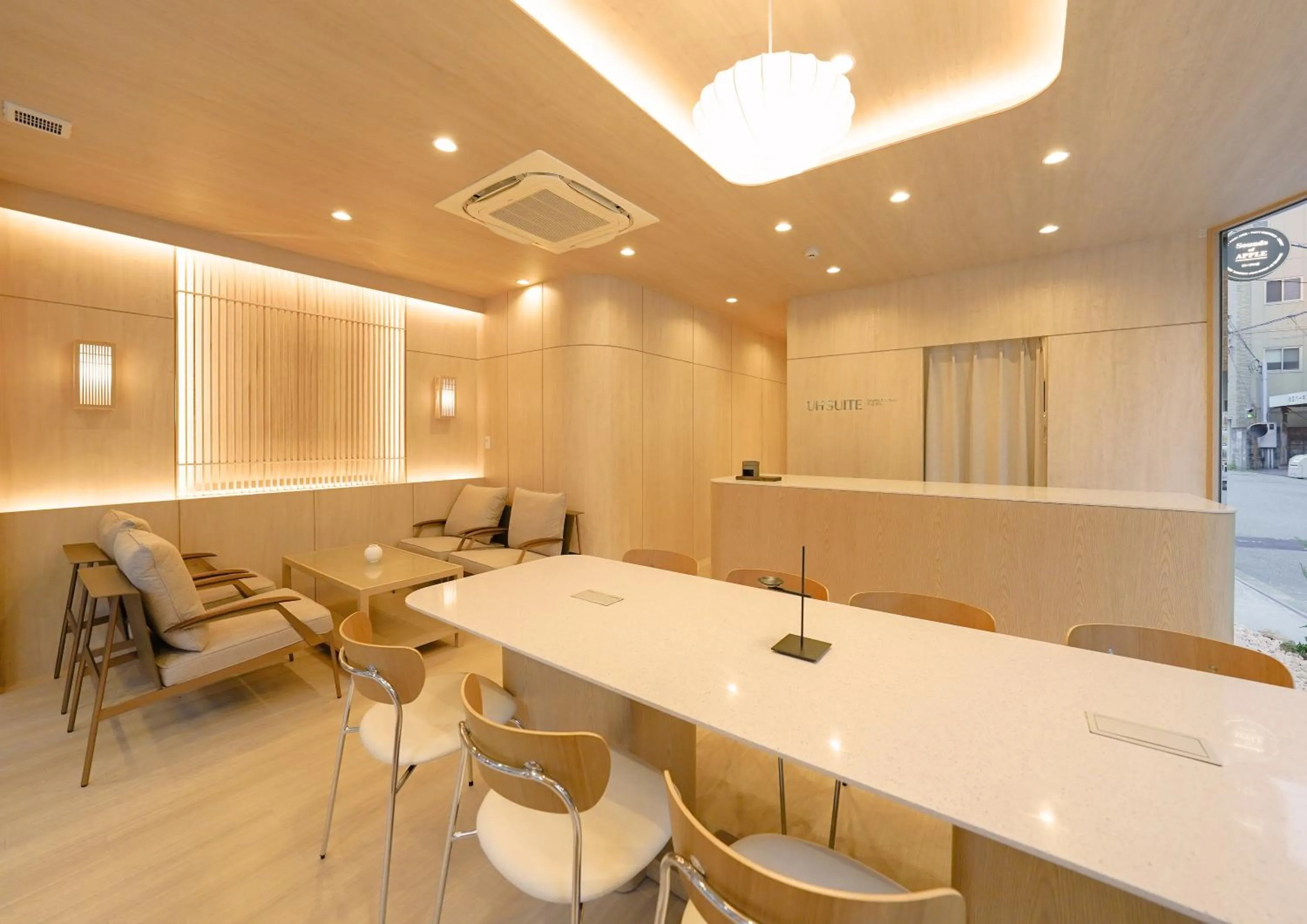 Lobby or reception in UH Suite Namba Station The Spa