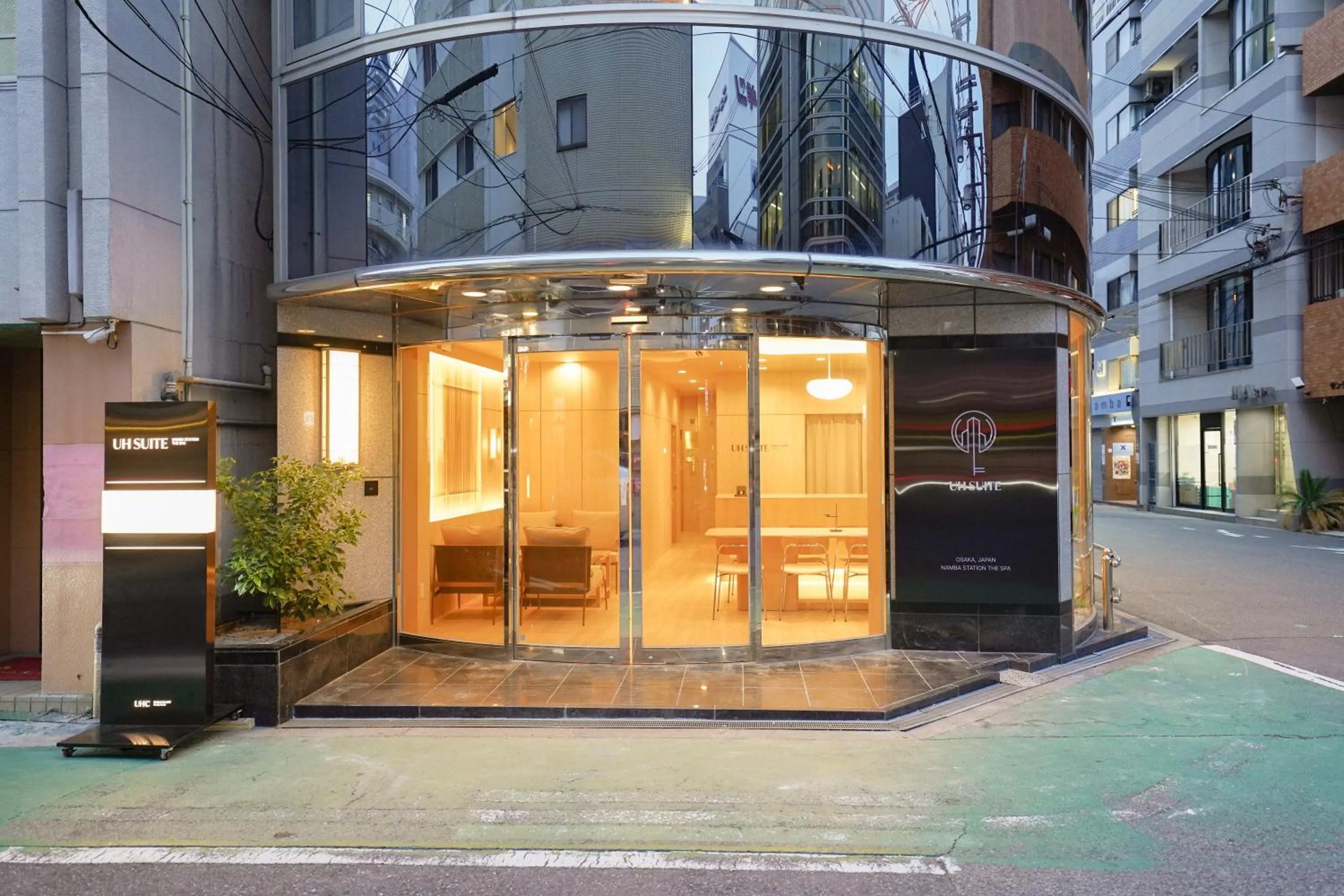 Property building in UH Suite Namba Station The Spa