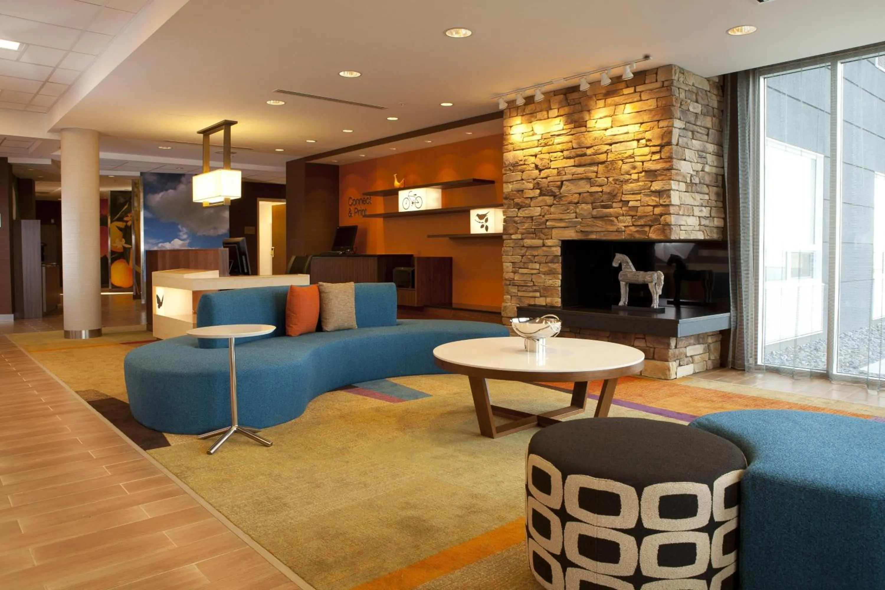 Lobby or reception in Fairfield Inn & Suites by Marriott Lethbridge